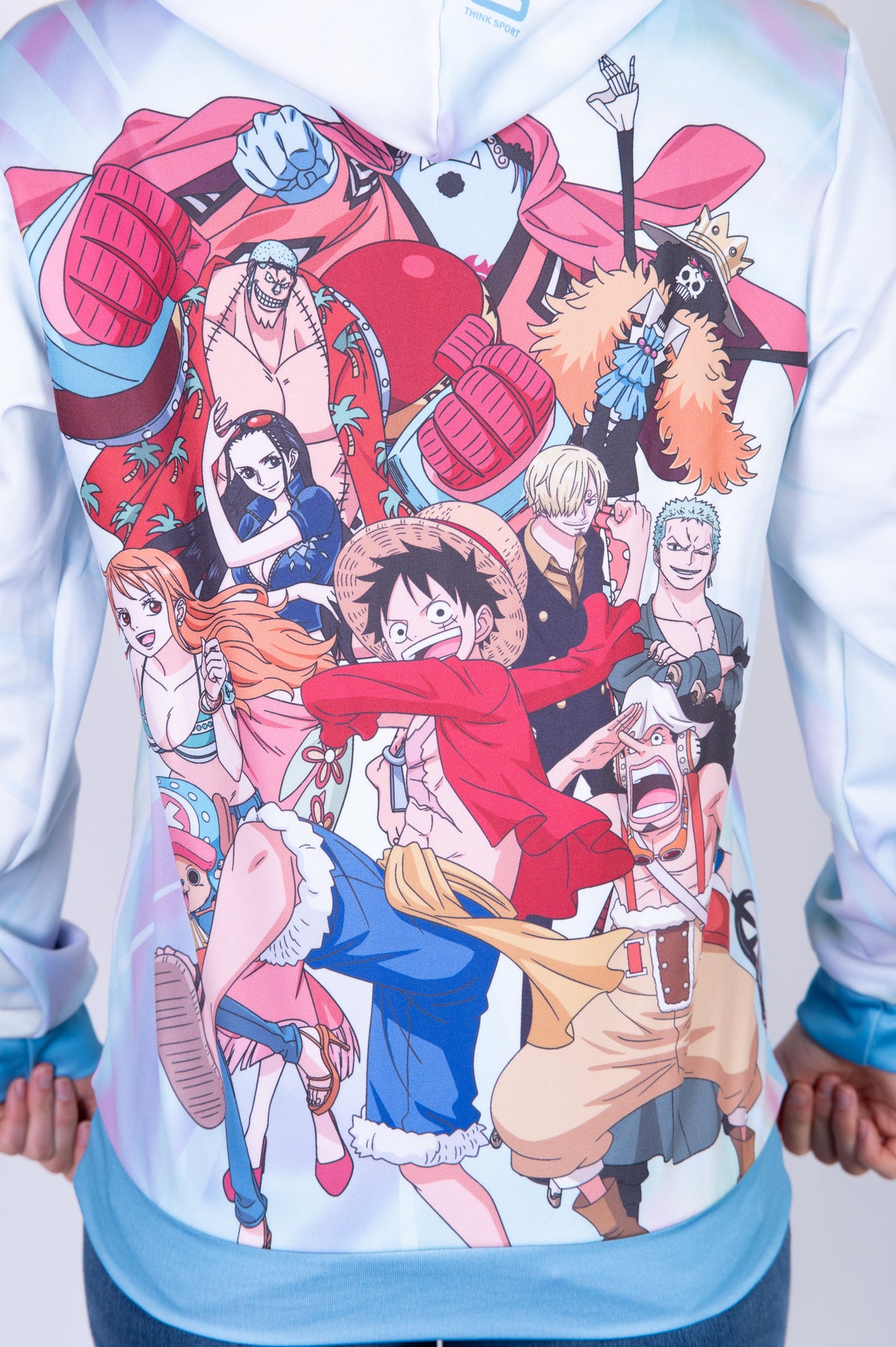 OTSO Hoodie - One piece fishman luffy and the crew green – Produktansicht 21