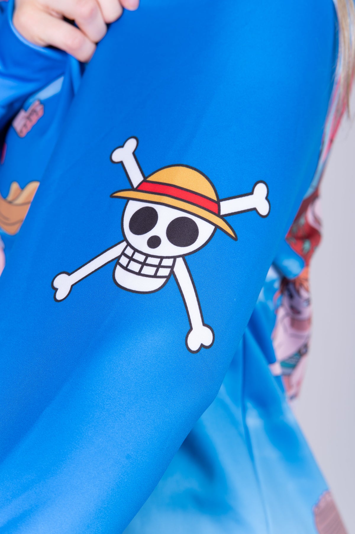 OTSO Hoodie - One piece fishman luffy and the crew blue – Produktansicht 23