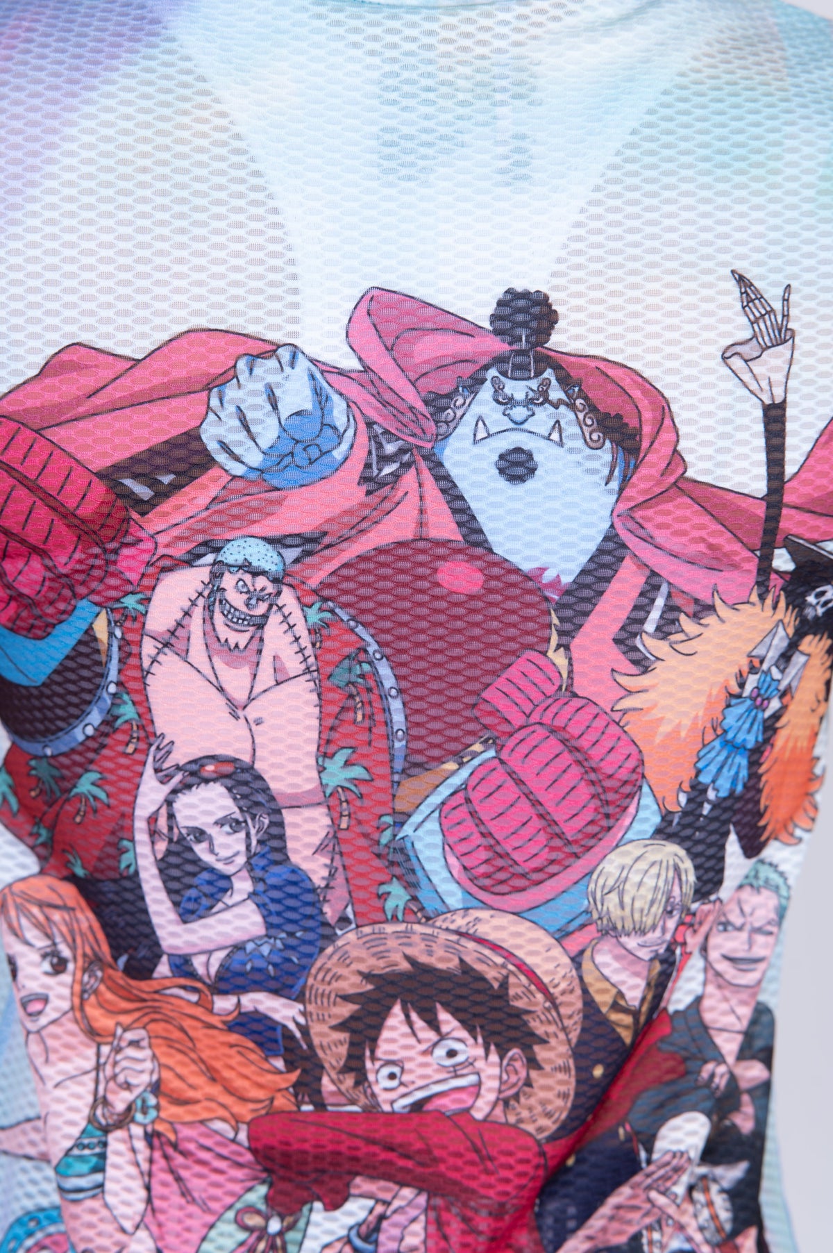OTSO Damen Kurzarm-Funktionsshirt - One piece fishman luffy and the crew green – Produktansicht 11