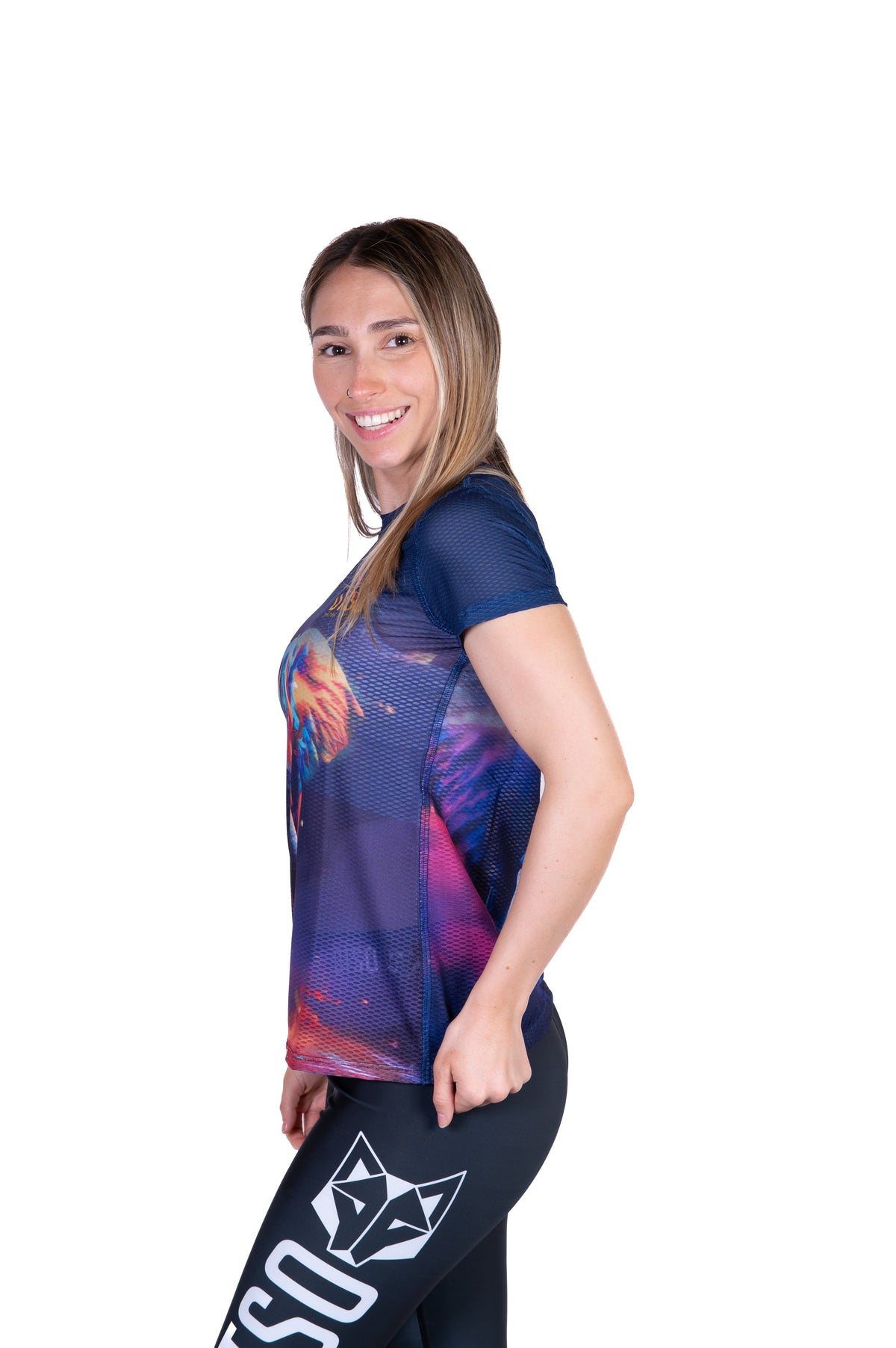 OTSO Damen Kurzarm-Funktionsshirt - Be Strong – Produktansicht 7