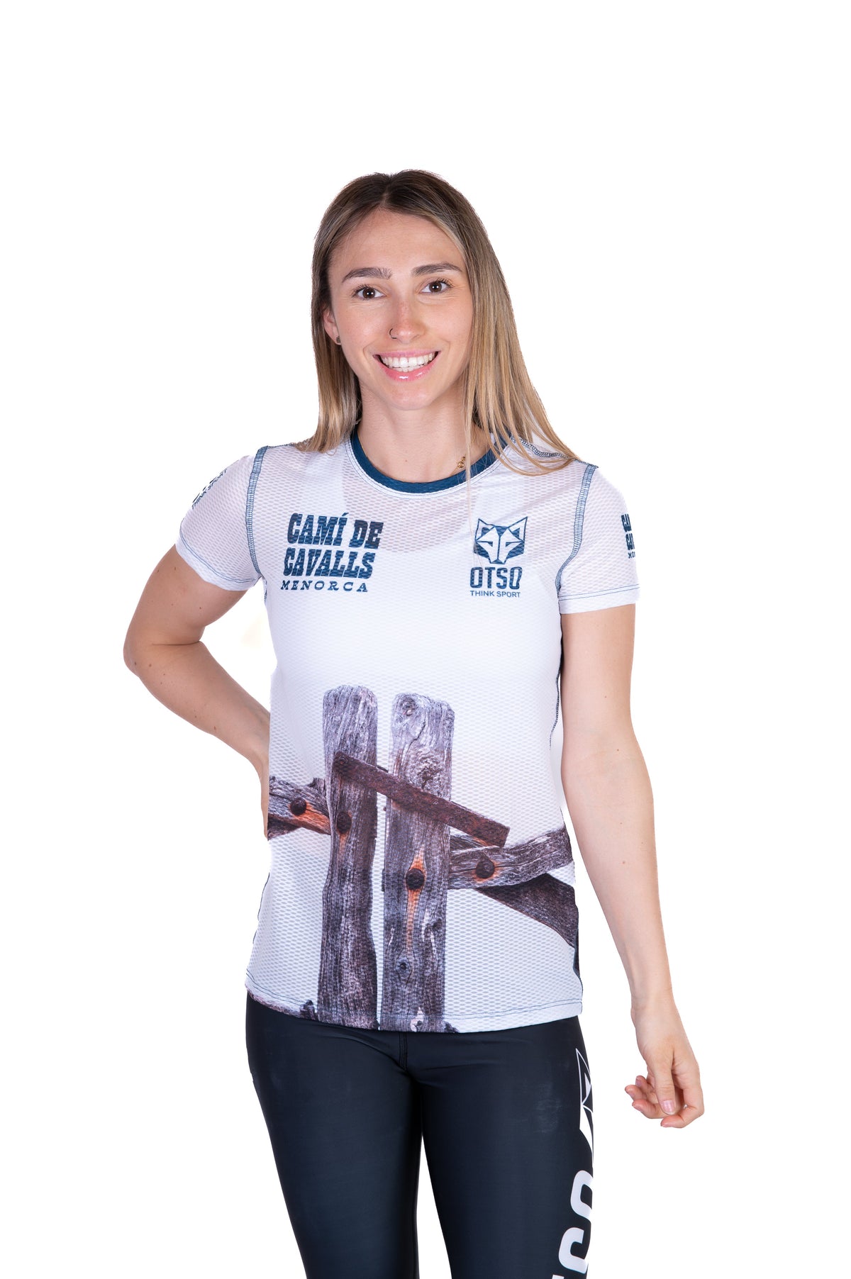 OTSO Damen Kurzarm-Funktionsshirt - Camí de Cavalls – Produktansicht 3