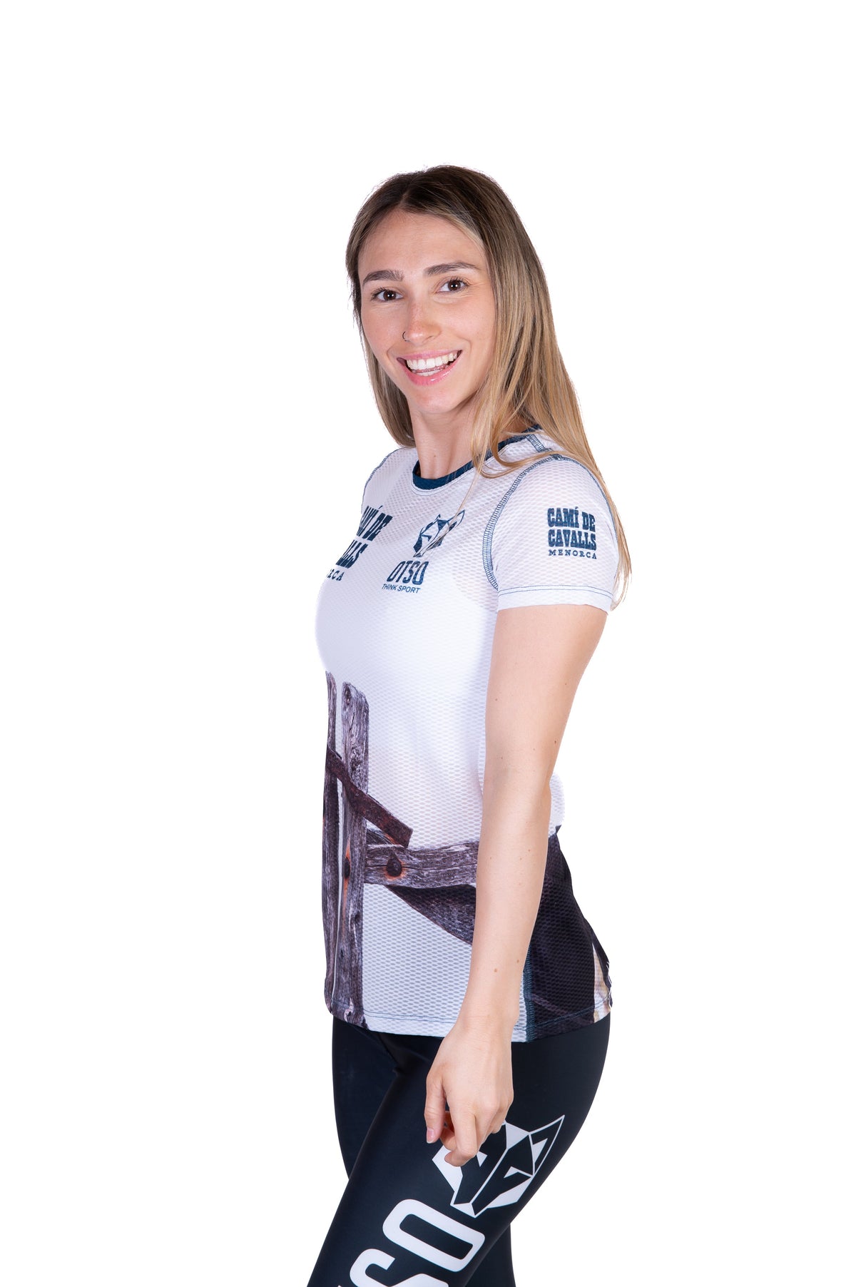 OTSO Damen Kurzarm-Funktionsshirt - Camí de Cavalls – Produktansicht 5