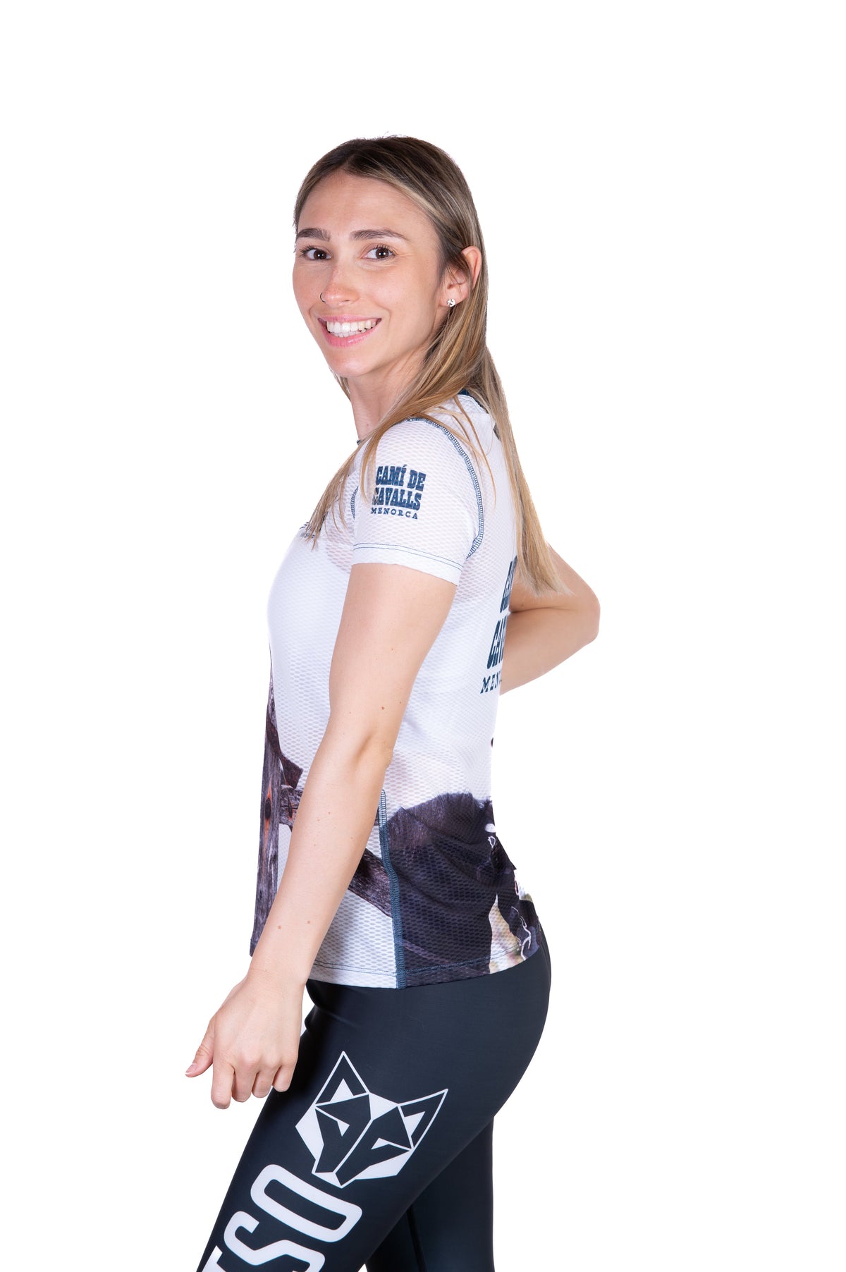 OTSO Damen Kurzarm-Funktionsshirt - Camí de Cavalls – Produktansicht 7