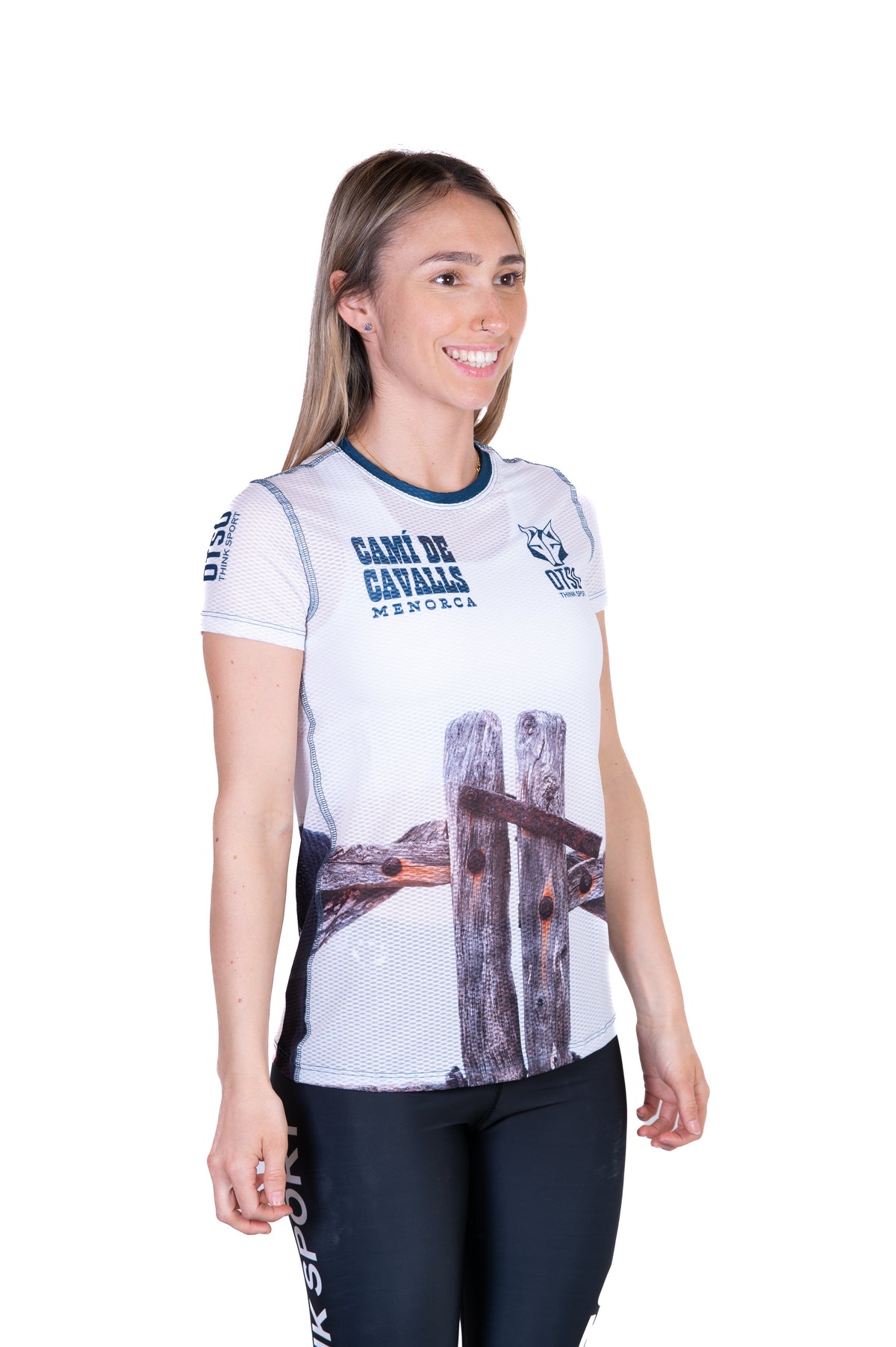 OTSO Damen Kurzarm-Funktionsshirt - Camí de Cavalls – Produktansicht 4