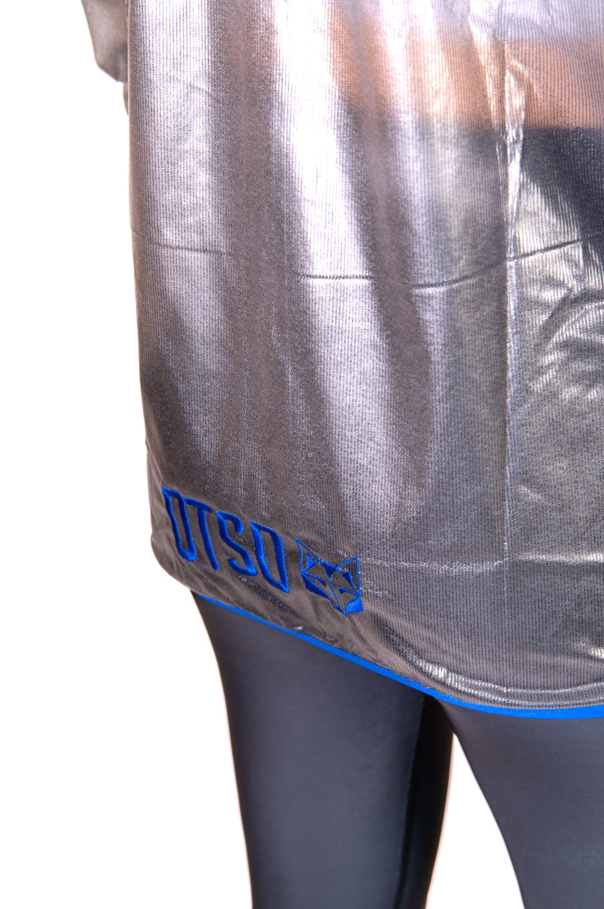 OTSO Wasserdichte Laufjacke - Black & Royal Blue – Produktansicht 19
