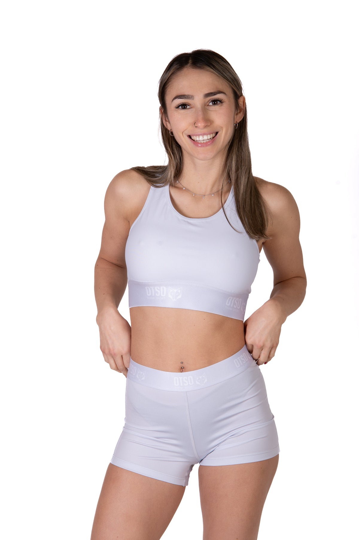 OTSO Damen Sportshorts - Ash Grey – Produktansicht 4