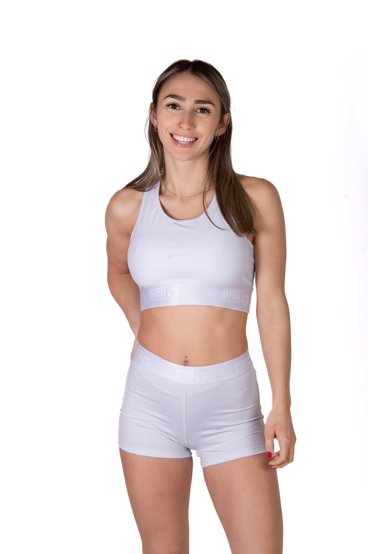 OTSO Damen Sportshorts - Ash Grey – Produktansicht 3