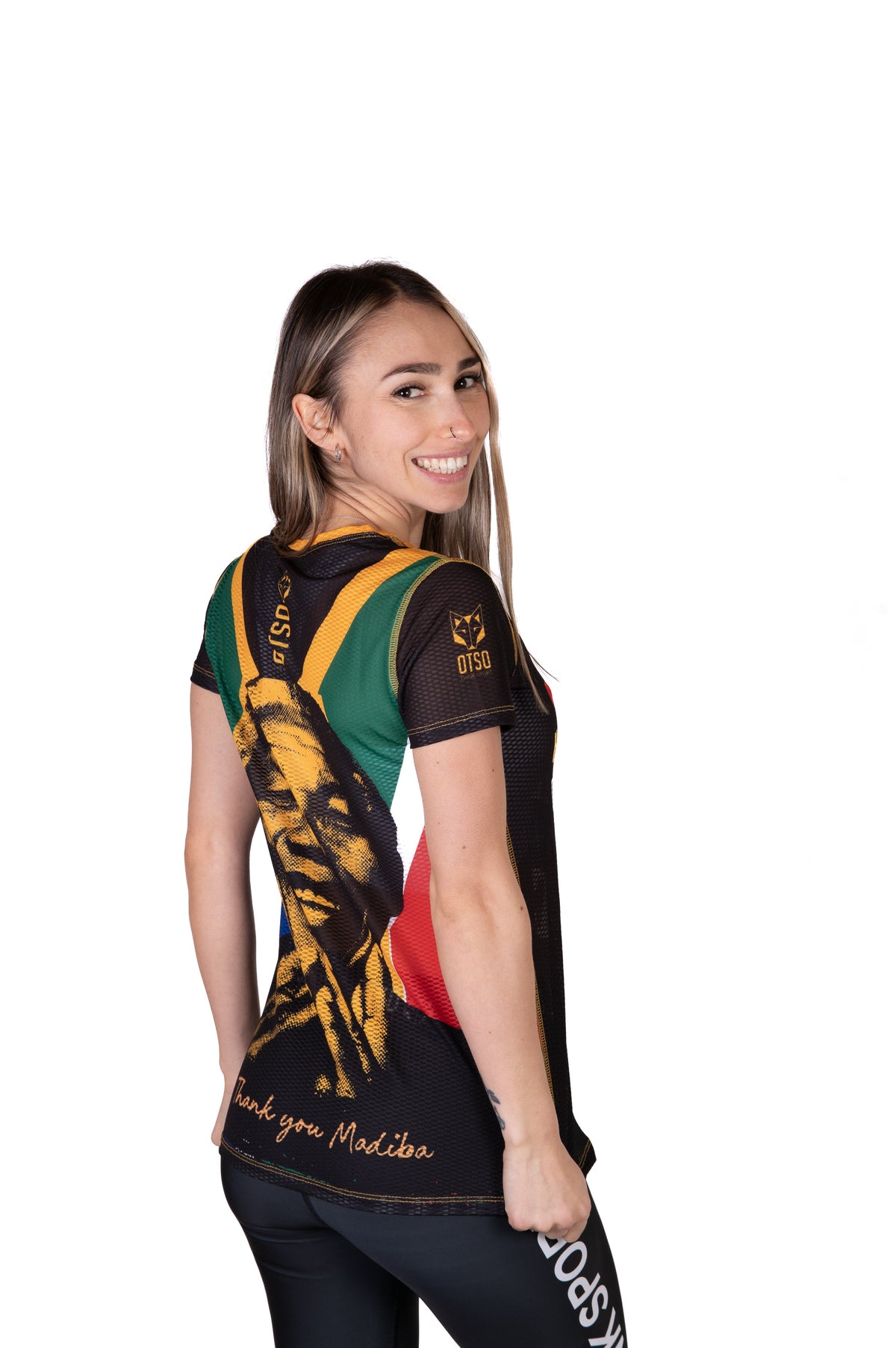 OTSO Damen Kurzarm-Funktionsshirt - Mandela – Produktansicht 5