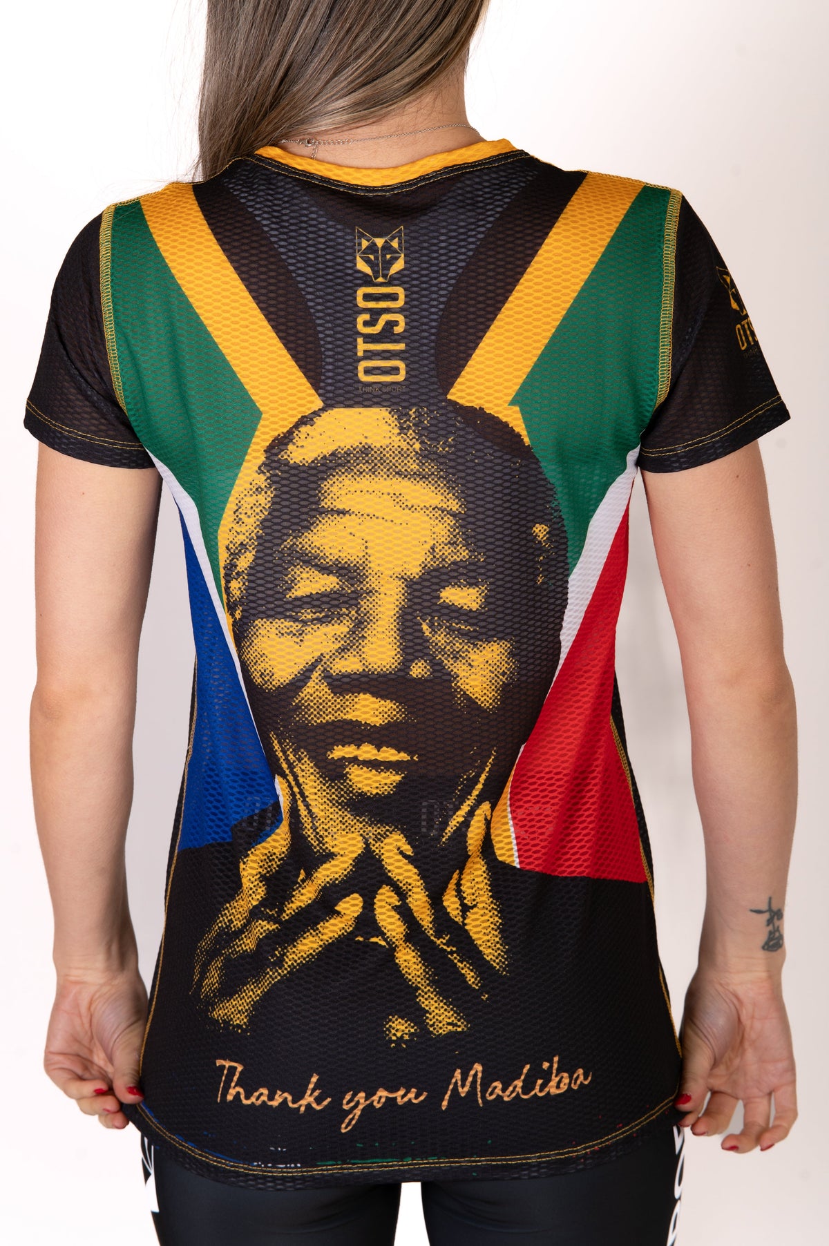 OTSO Damen Kurzarm-Funktionsshirt - Mandela – Produktansicht 9
