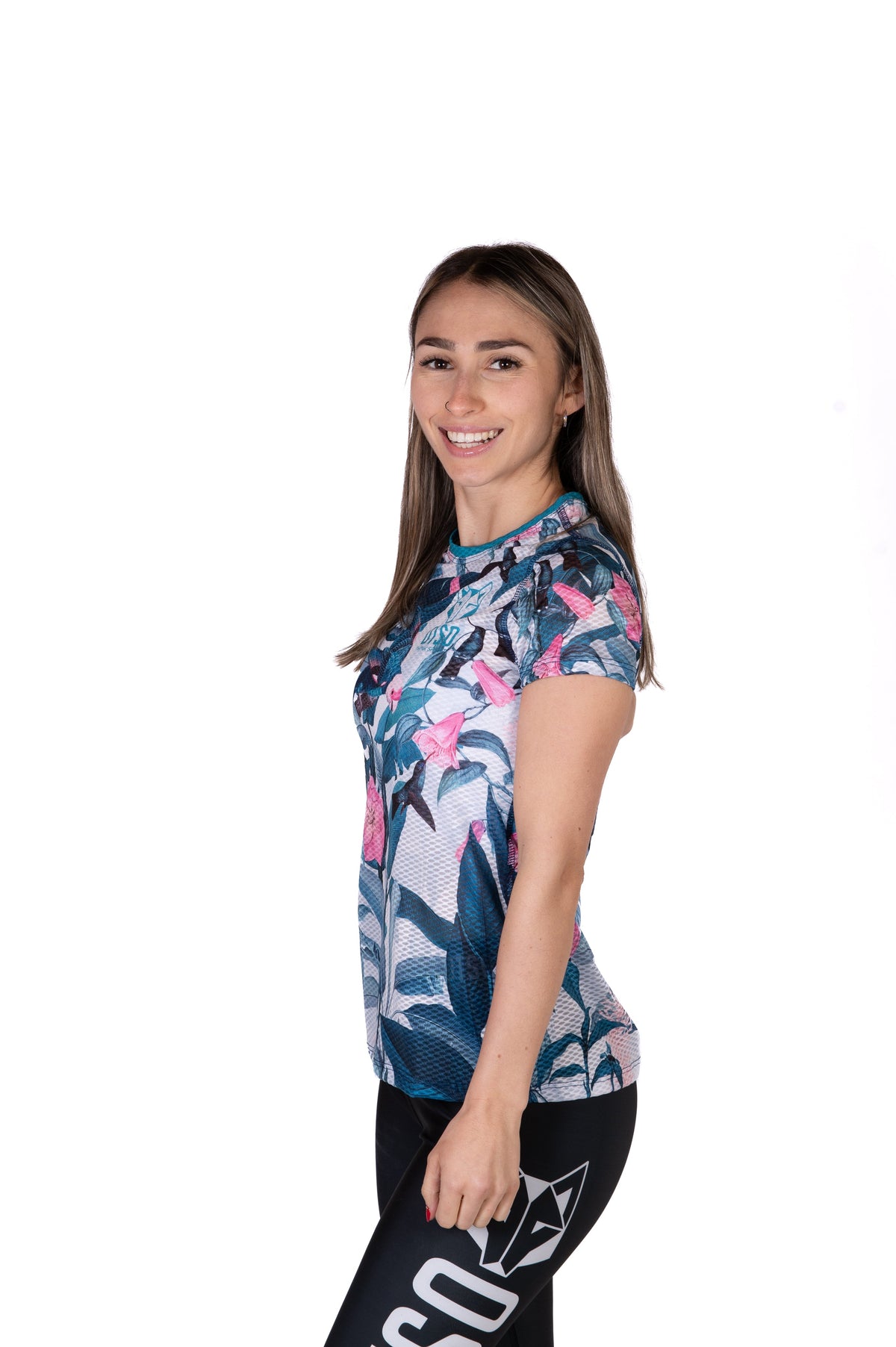 OTSO Damen Kurzarm-Funktionsshirt - Garden – Produktansicht 4