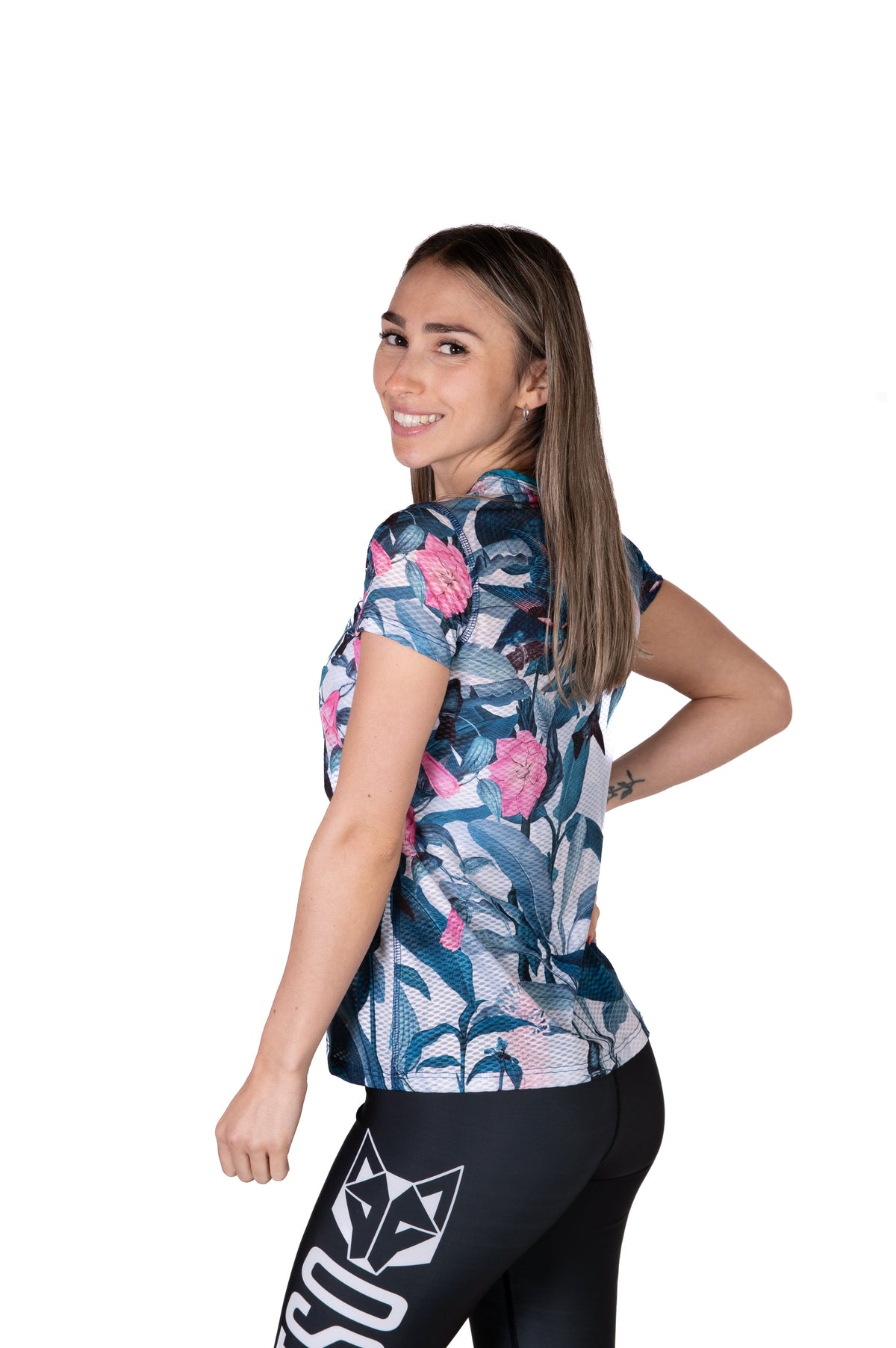 OTSO Damen Kurzarm-Funktionsshirt - Garden – Produktansicht 6
