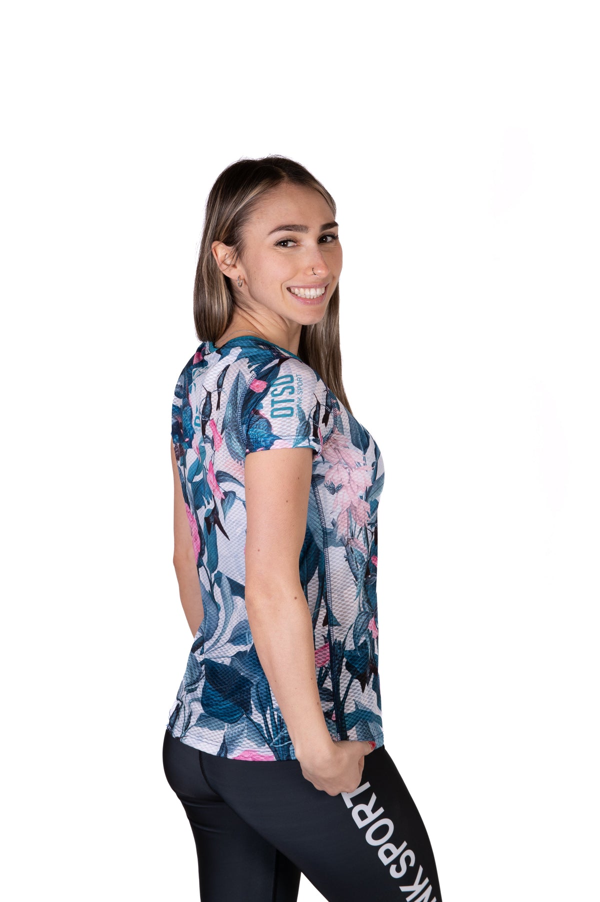 OTSO Damen Kurzarm-Funktionsshirt - Garden – Produktansicht 5