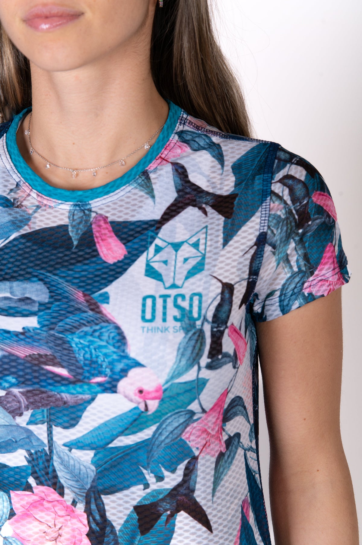OTSO Damen Kurzarm-Funktionsshirt - Garden – Produktansicht 8