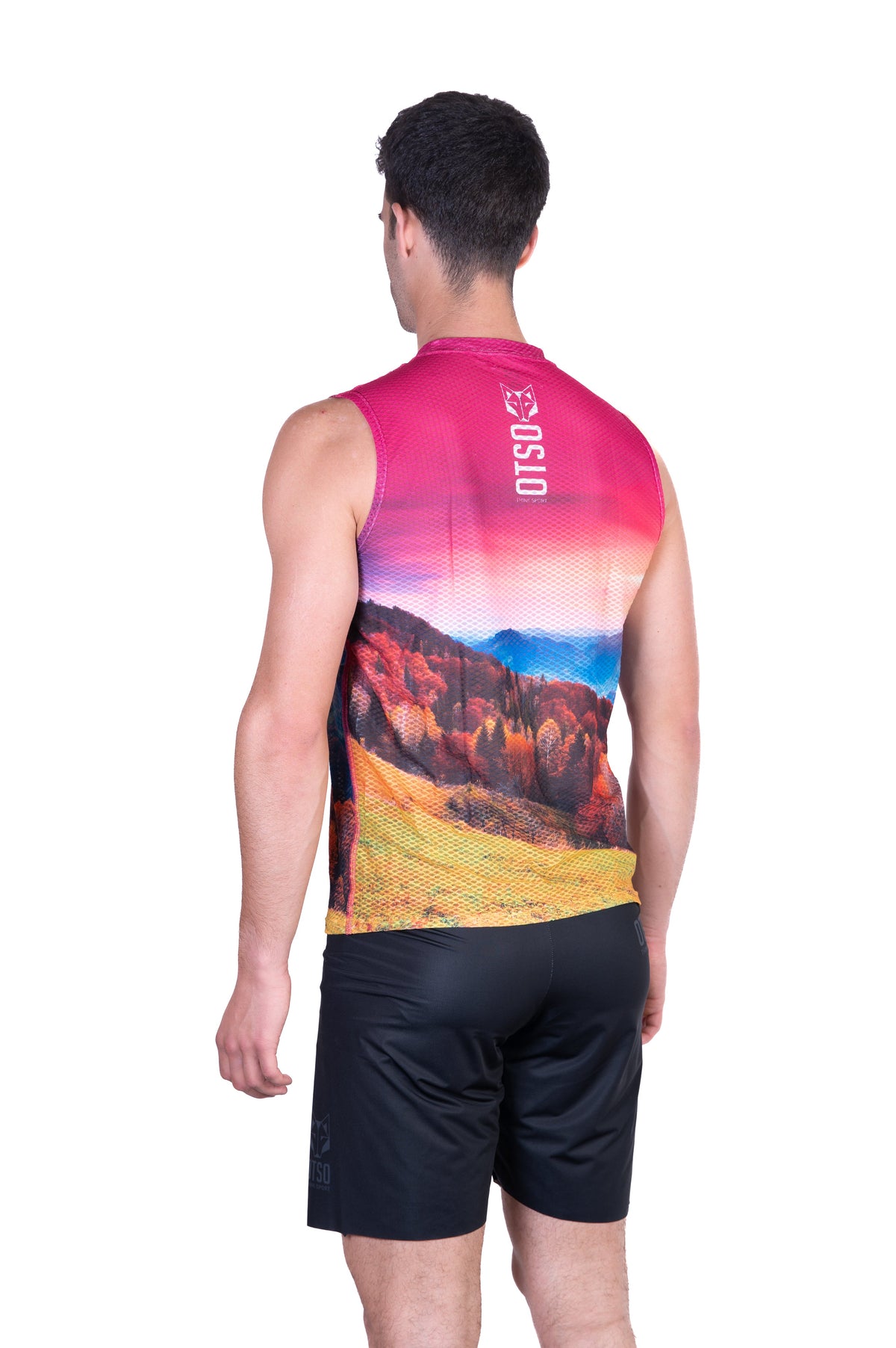 OTSO Herren Lauf-Tanktop - Autumn – Produktansicht 7