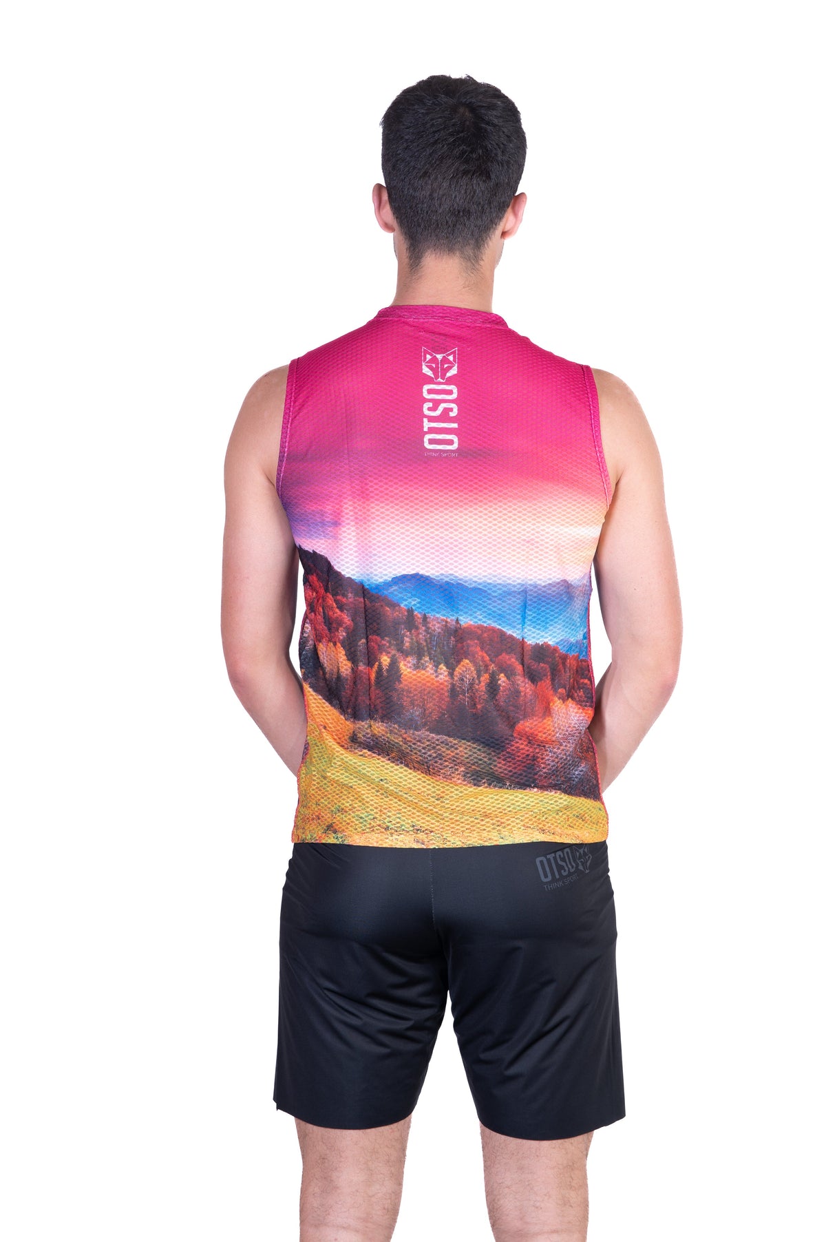 OTSO Herren Lauf-Tanktop - Autumn – Produktansicht 8
