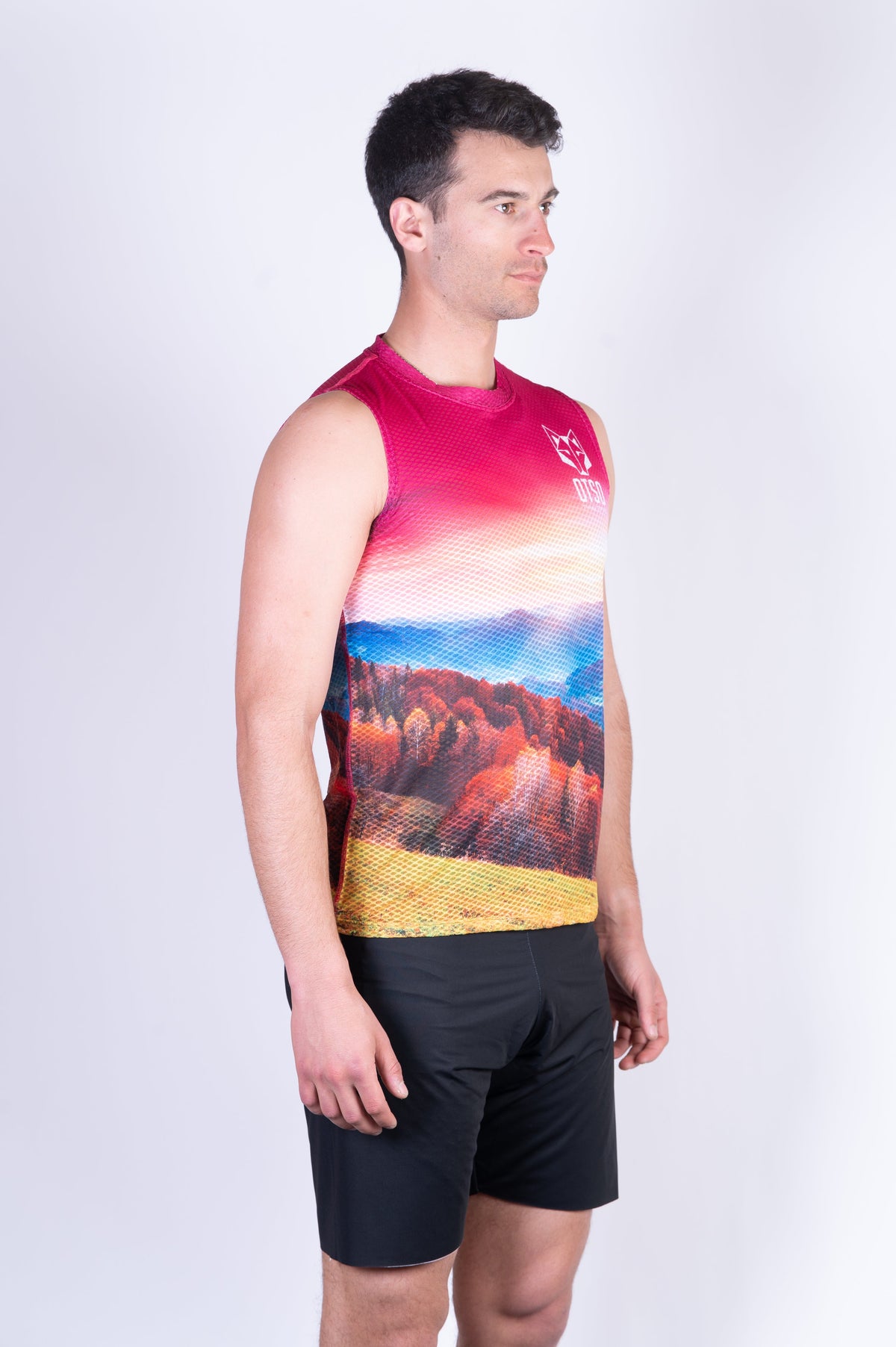 OTSO Herren Lauf-Tanktop - Autumn – Produktansicht 4