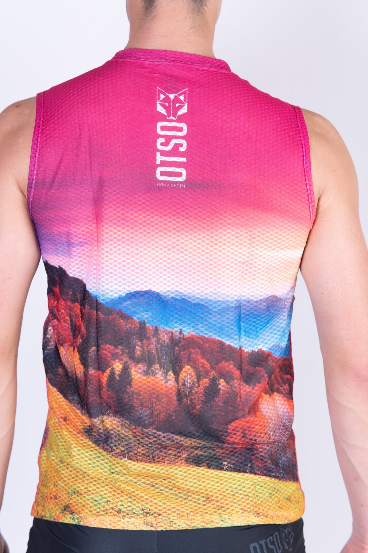 OTSO Herren Lauf-Tanktop - Autumn – Produktansicht 9