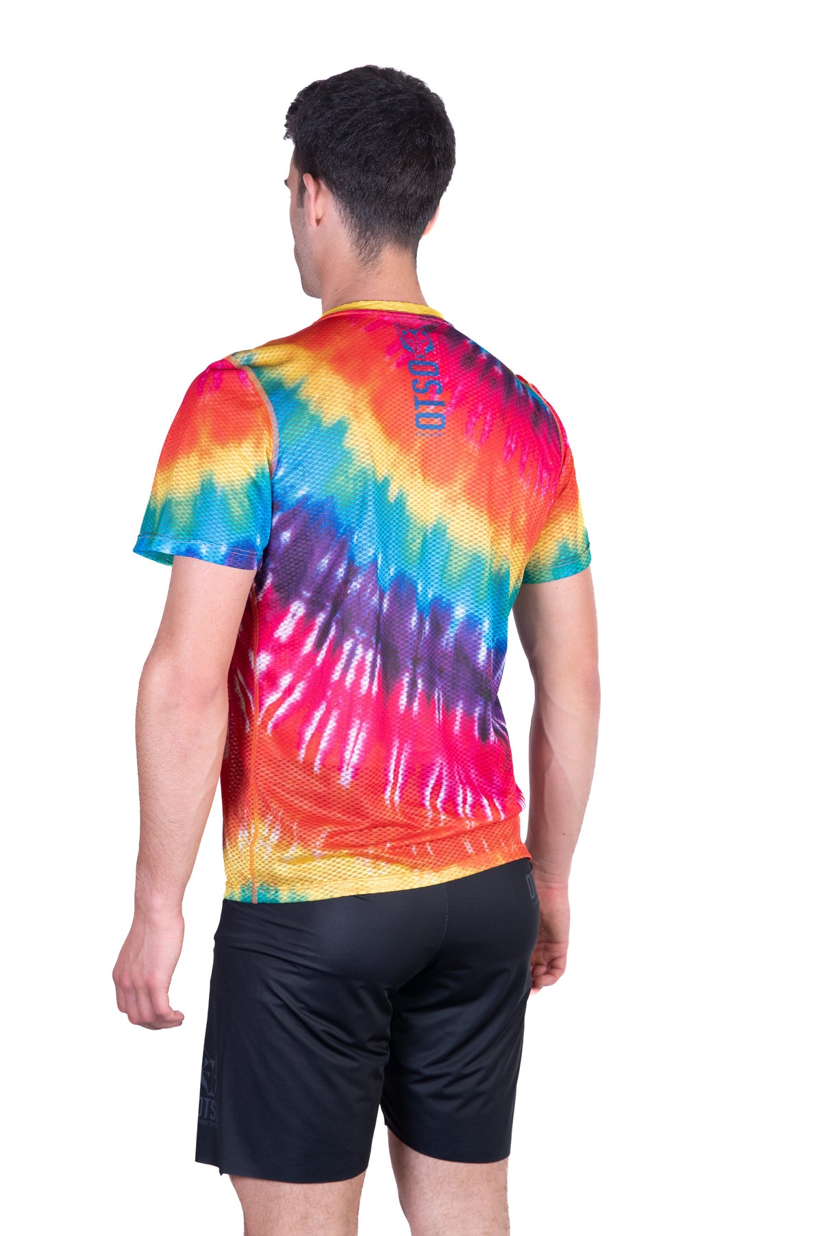 OTSO Herren Kurzarm-Funktionsshirt - Tie Dye – Produktansicht 6