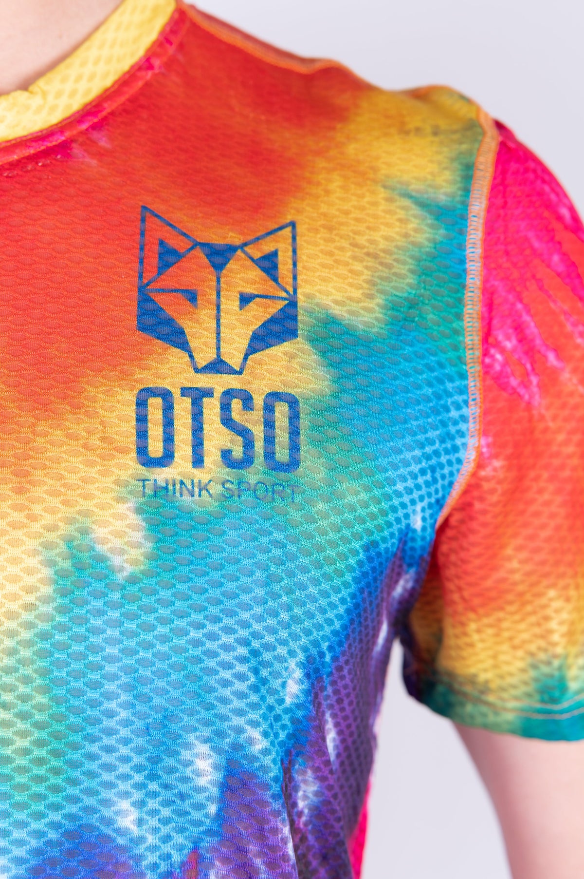 OTSO Herren Kurzarm-Funktionsshirt - Tie Dye – Produktansicht 9