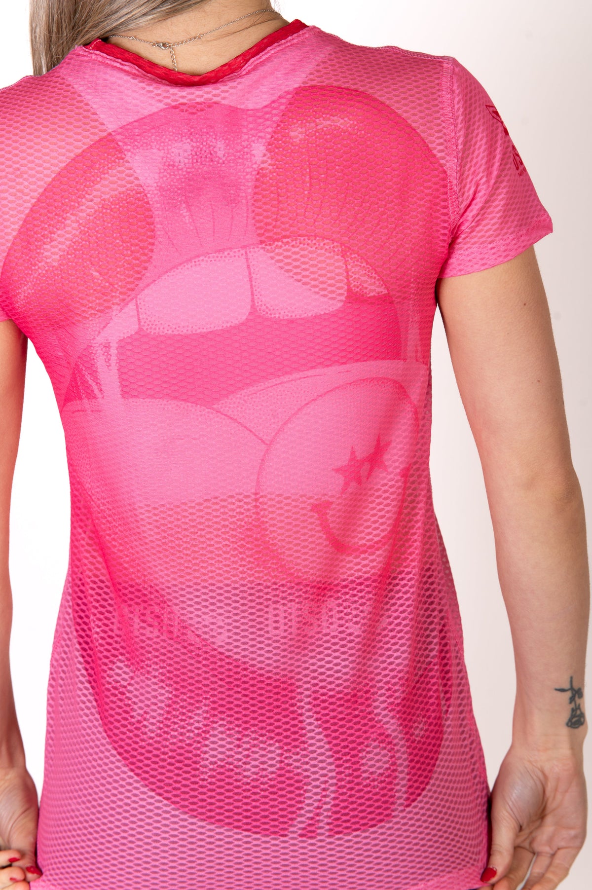 OTSO Damen Kurzarm-Funktionsshirt - S.W.Smiley Hella Good – Produktansicht 9