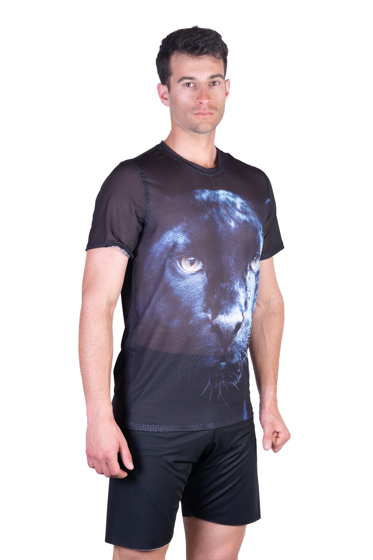 OTSO Herren Kurzarm-Funktionsshirt - Panther – Produktansicht 4