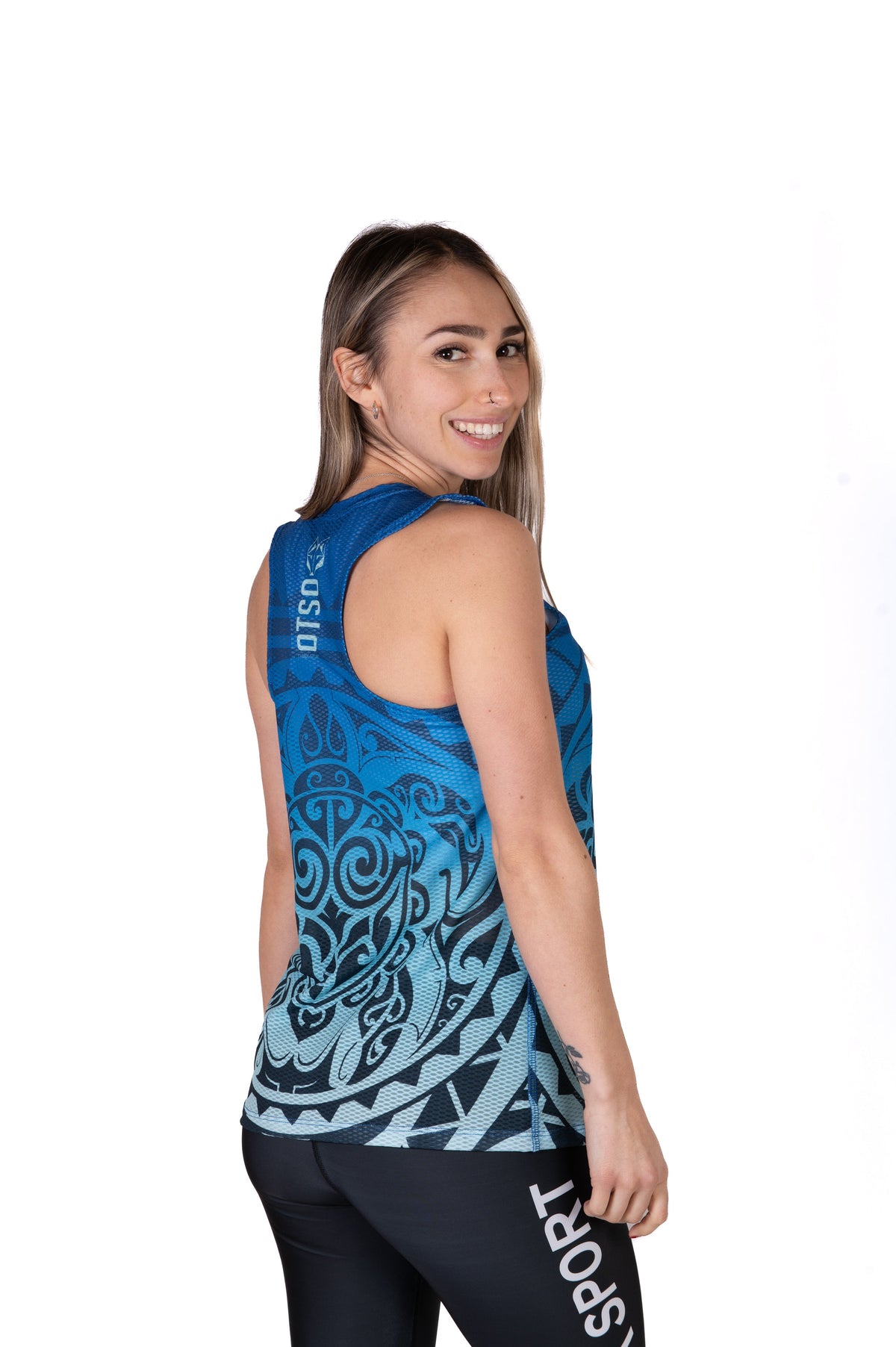 OTSO Damen Lauf-Singlet - Maori Kahurangi – Produktansicht 5