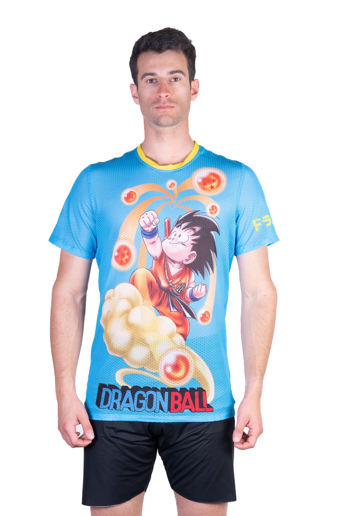 OTSO Herren Kurzarm-Funktionsshirt - Dragon Ball Balls – Produktansicht 3