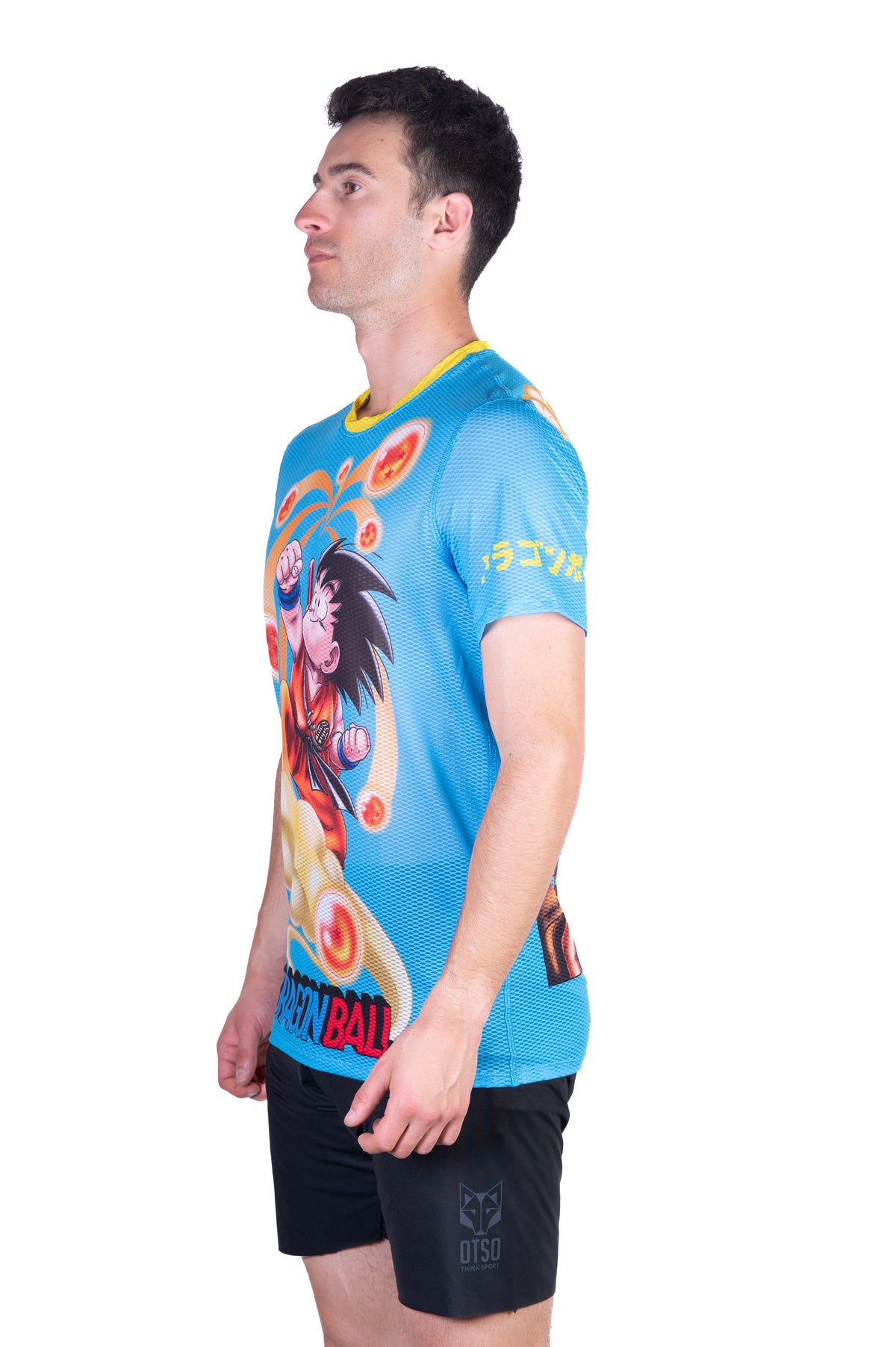 OTSO Herren Kurzarm-Funktionsshirt - Dragon Ball Balls – Produktansicht 5