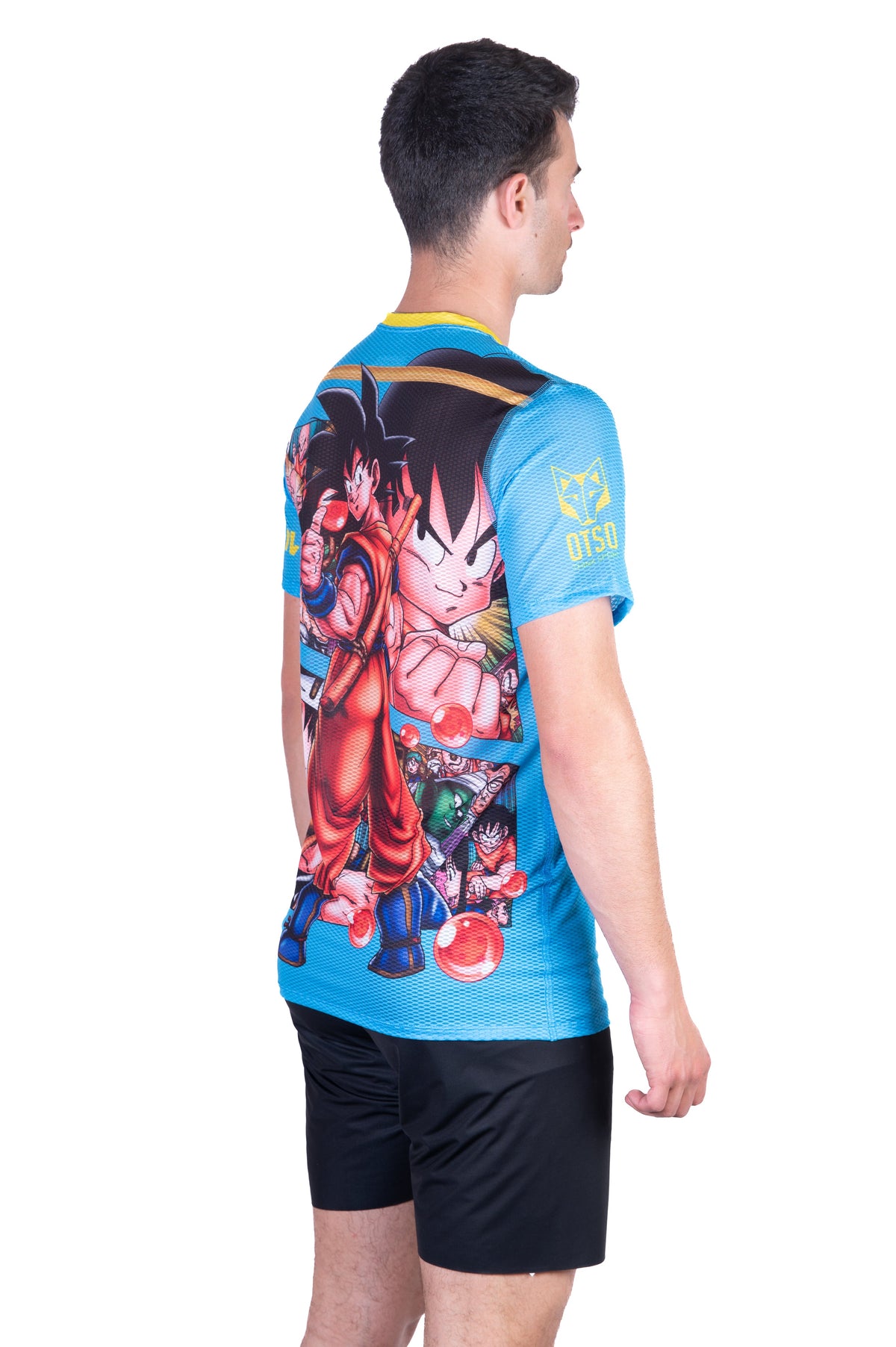 OTSO Herren Kurzarm-Funktionsshirt - Dragon Ball Balls – Produktansicht 6