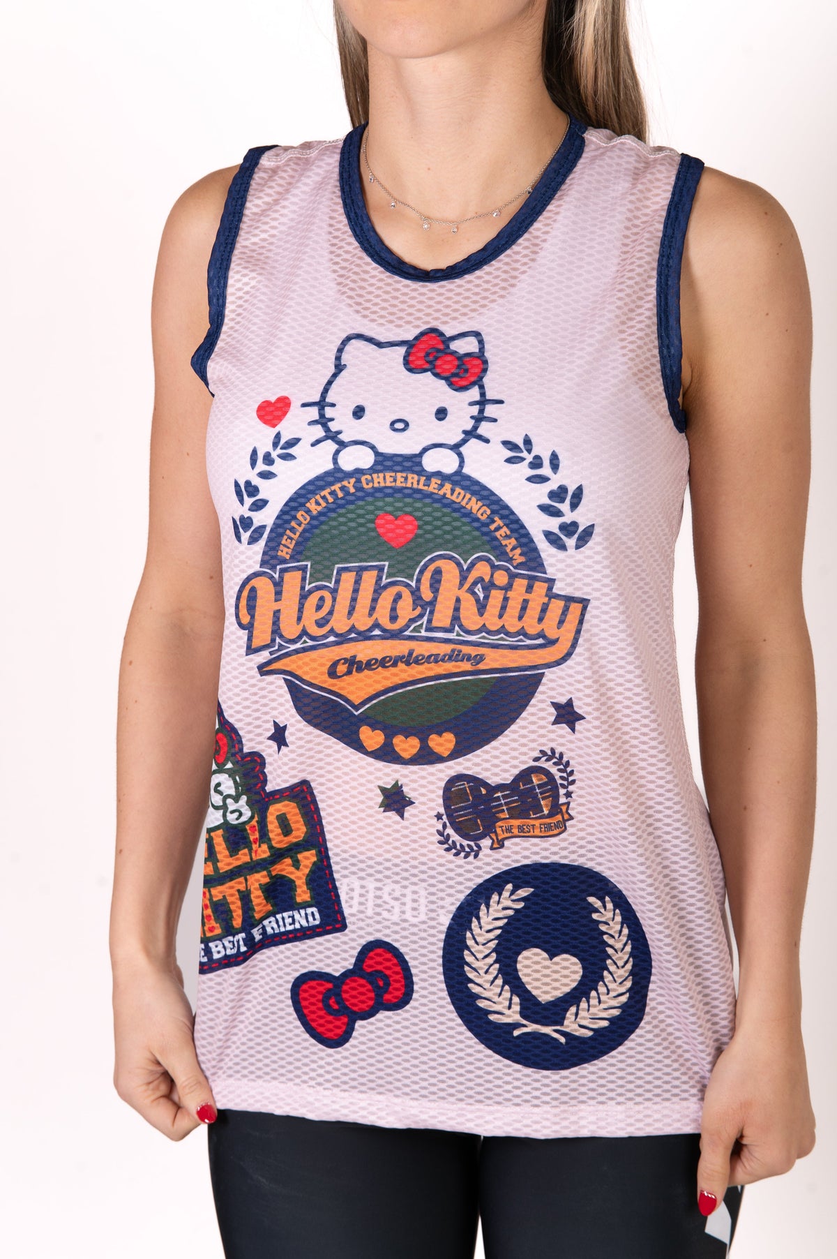 OTSO Damen/Mädchen Singlet - Hello Kitty Cheerleading – Produktansicht 8