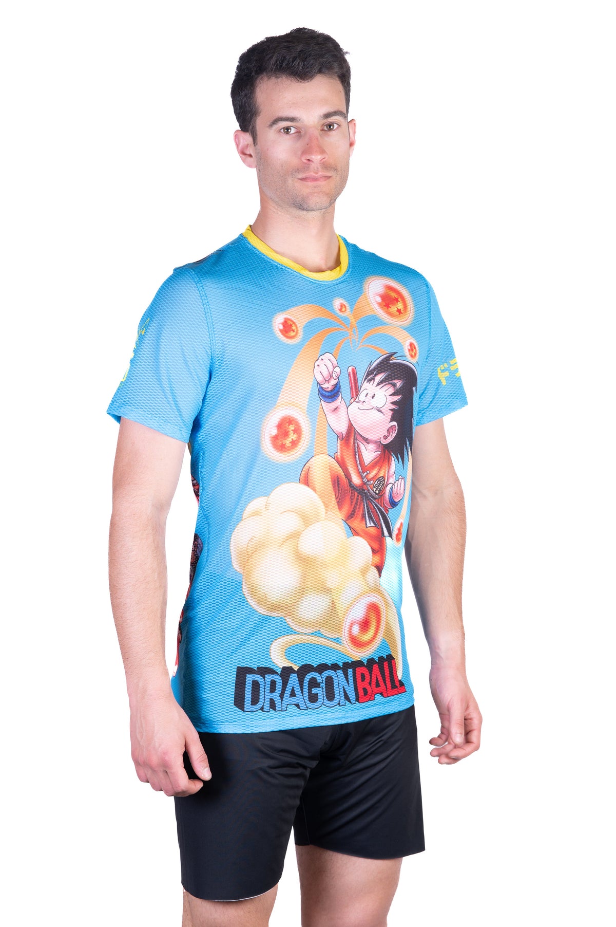 OTSO Herren Kurzarm-Funktionsshirt - Dragon Ball Balls – Produktansicht 4