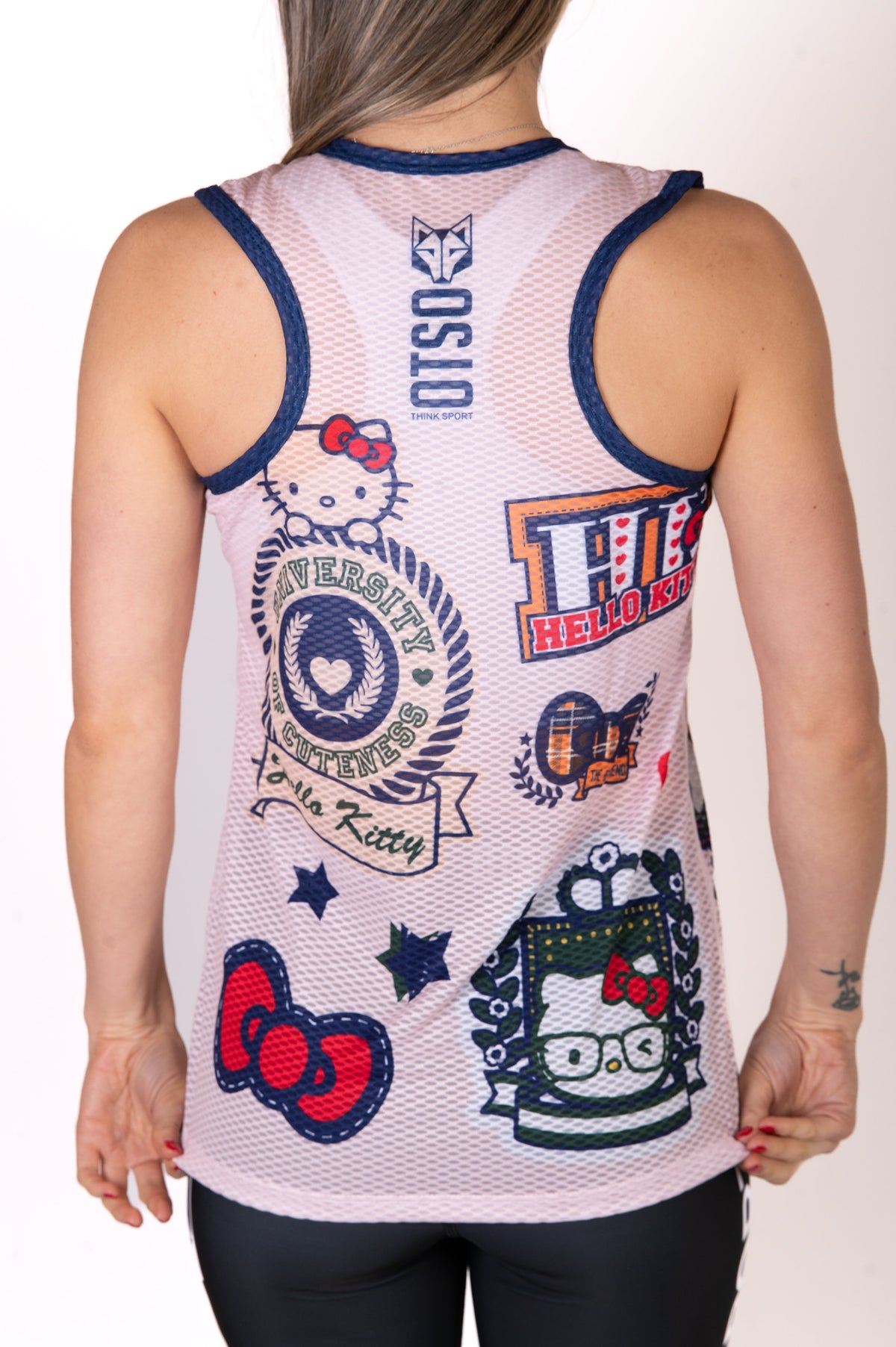OTSO Damen/Mädchen Singlet - Hello Kitty Cheerleading – Produktansicht 9