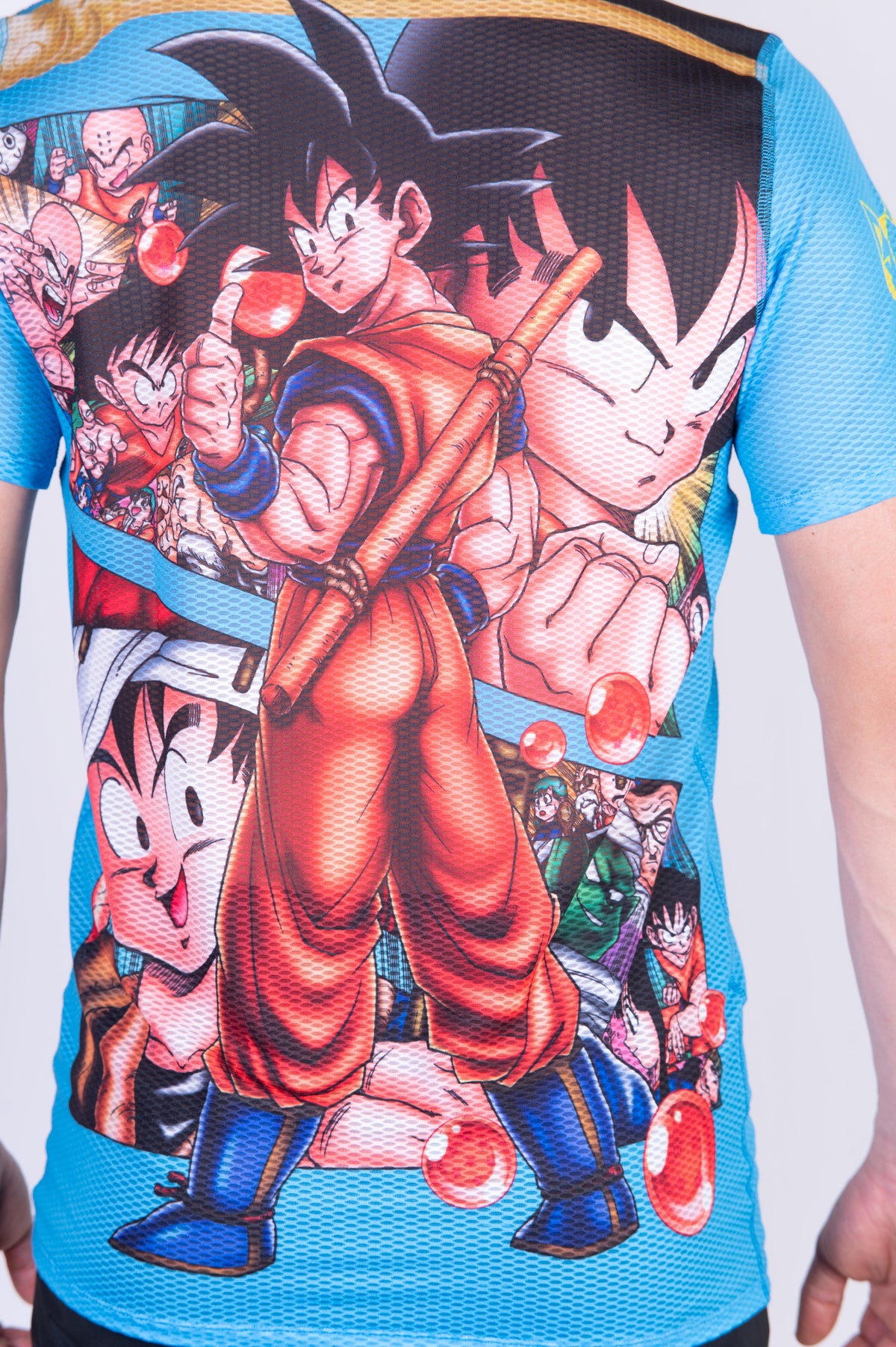 OTSO Herren Kurzarm-Funktionsshirt - Dragon Ball Balls – Produktansicht 10
