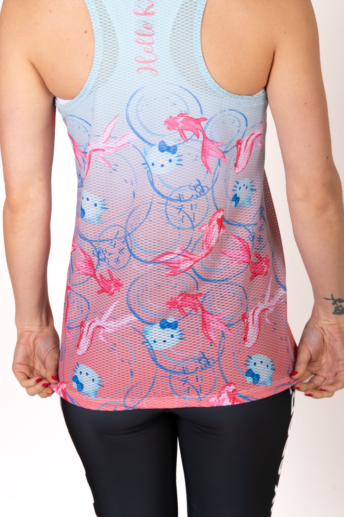 OTSO Damen/Mädchen Singlet - Hello Kitty Wave – Produktansicht 9