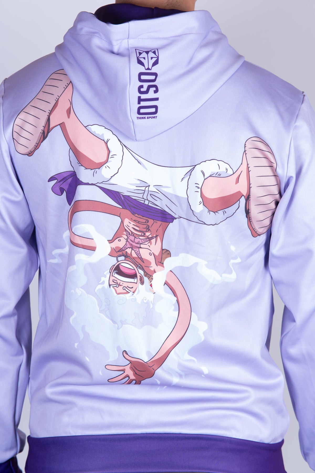 OTSO Hoodie - One piece egghead luffy gear5 purple – Produktansicht 20