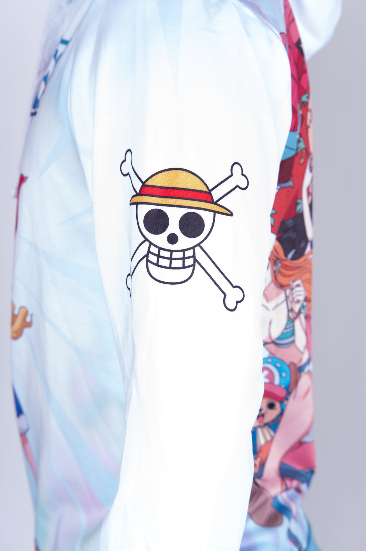 OTSO Hoodie - One piece fishman luffy and the crew green – Produktansicht 13