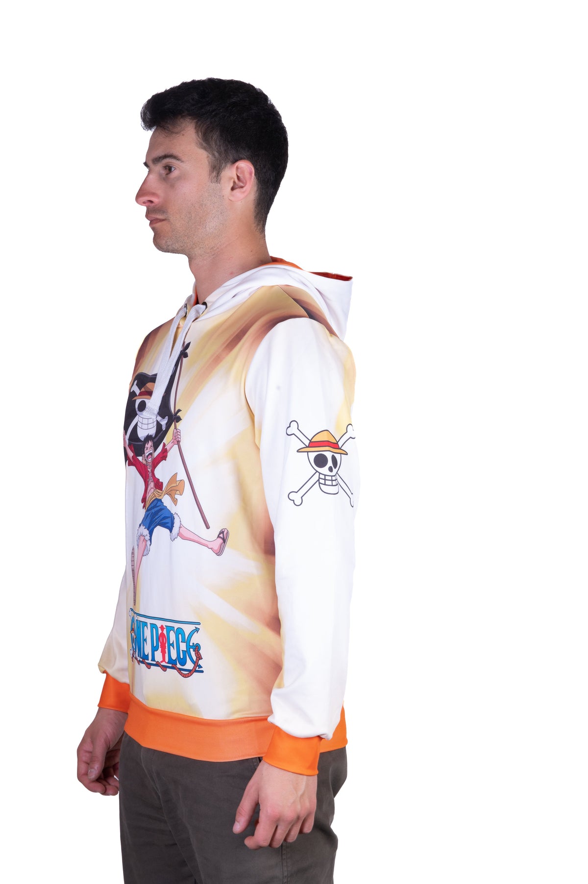 OTSO Hoodie - One piece fishman straw hat crew yellow – Produktansicht 7