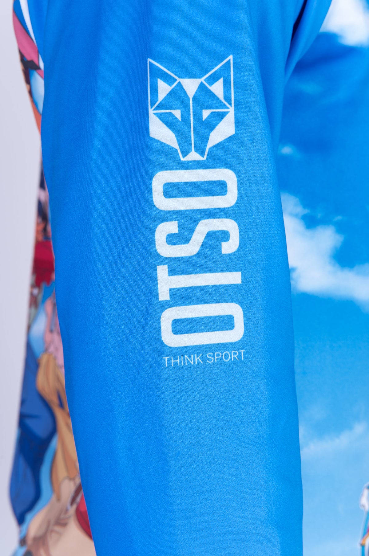OTSO Hoodie - One piece fishman luffy and the crew blue – Produktansicht 12