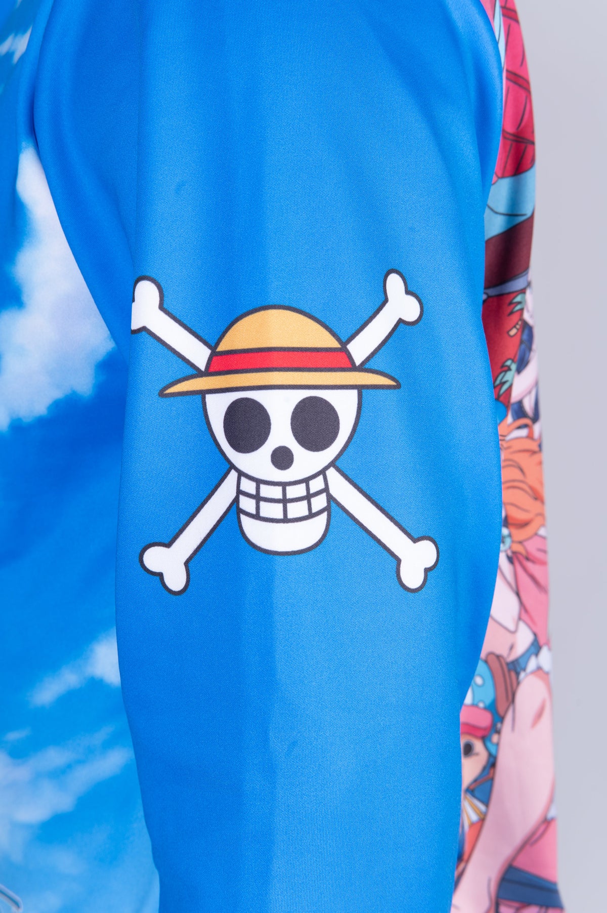 OTSO Hoodie - One piece fishman luffy and the crew blue – Produktansicht 13