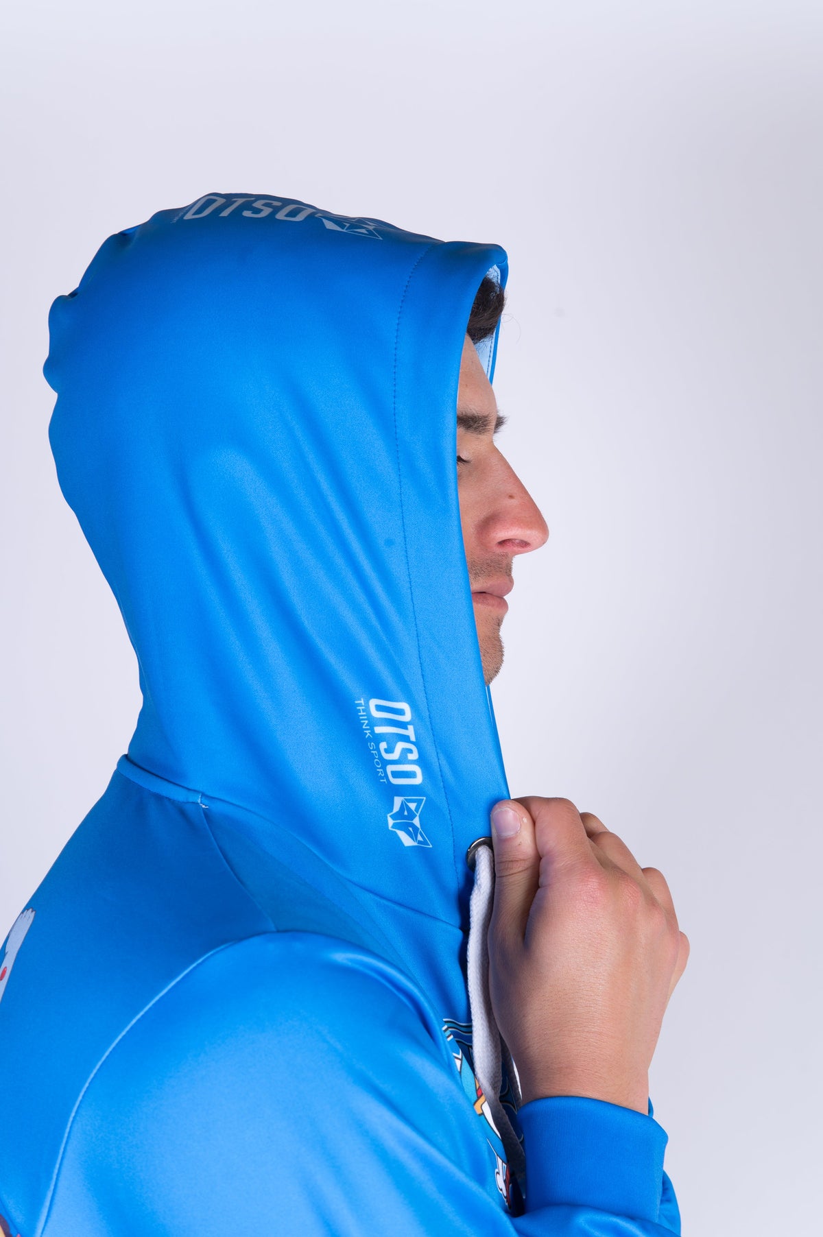 OTSO Hoodie - One piece egghead luffy straw hat crew blue – Produktansicht 14