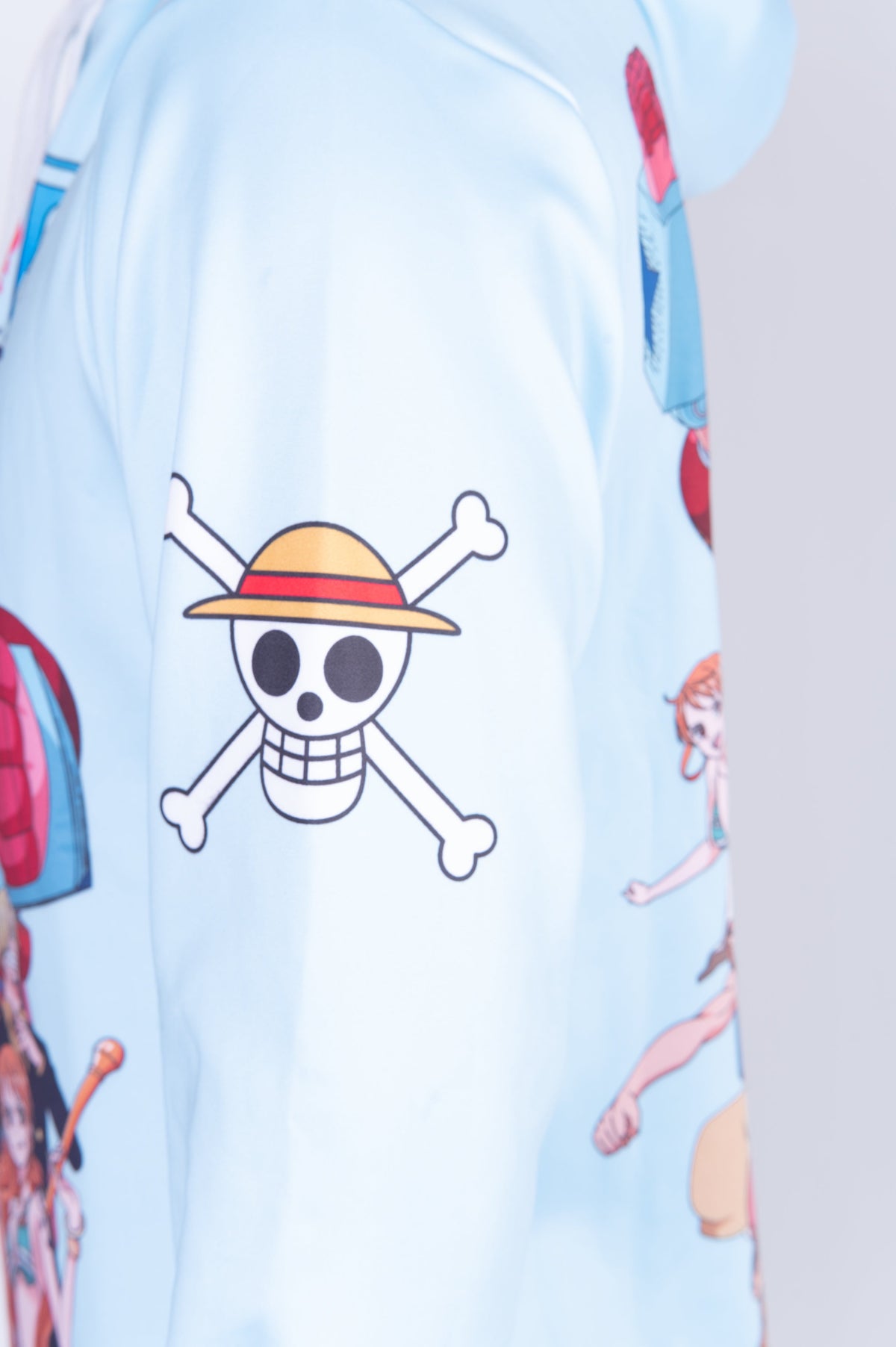 OTSO Hoodie - One piece fishman straw hat crew turquoise – Produktansicht 22