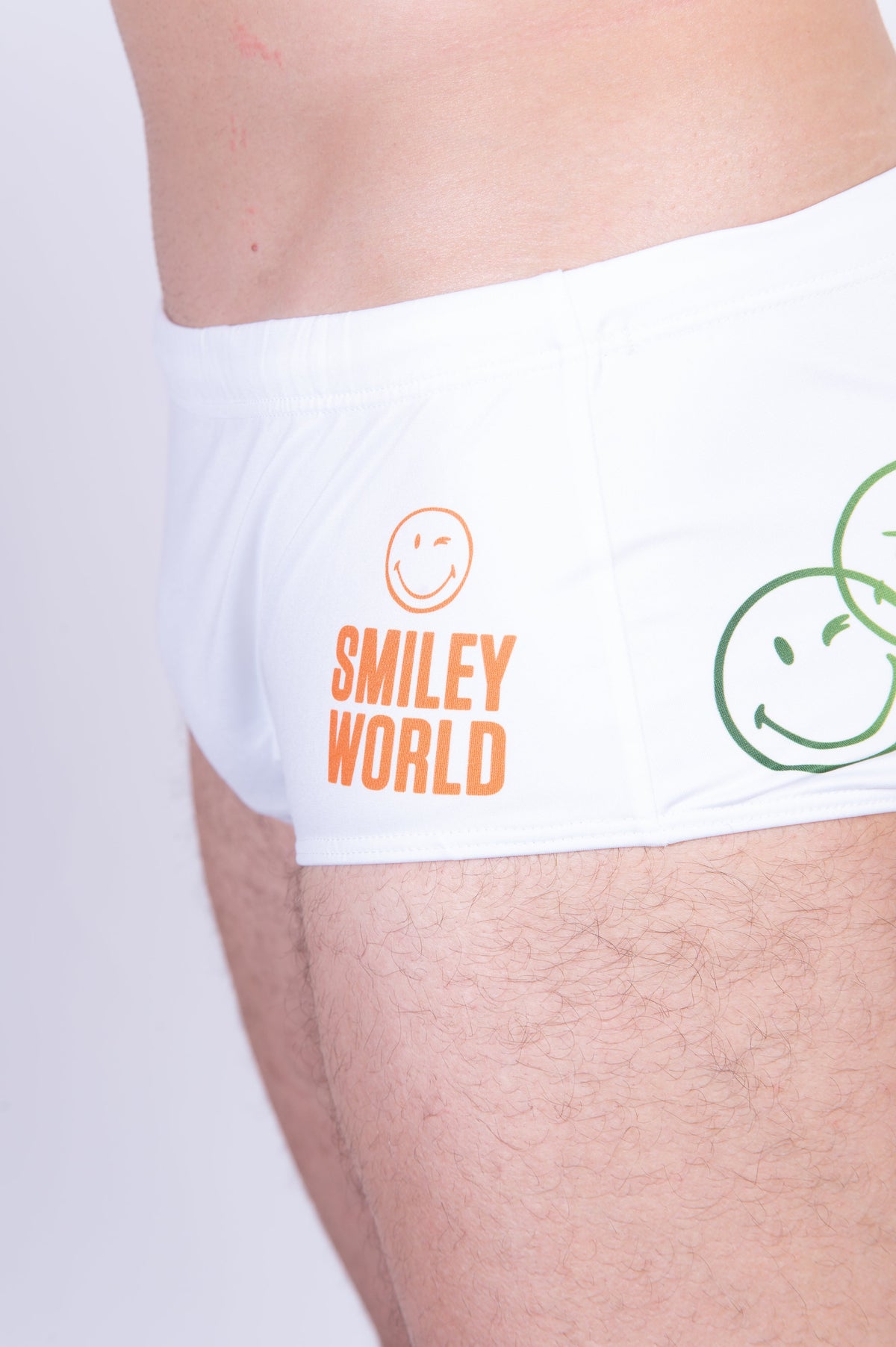 OTSO Herren Badehose Trunk - S.W.Smiley World Believe – Produktansicht 11