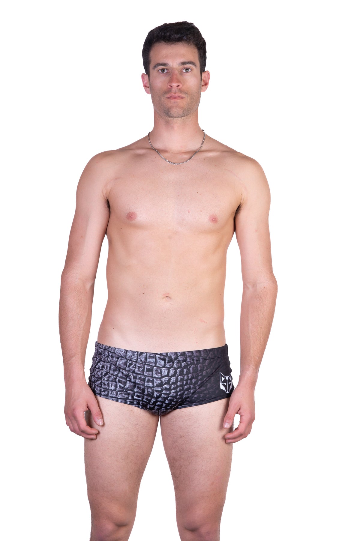 OTSO Herren Badehose Trunk - Black Snake – Produktansicht 4