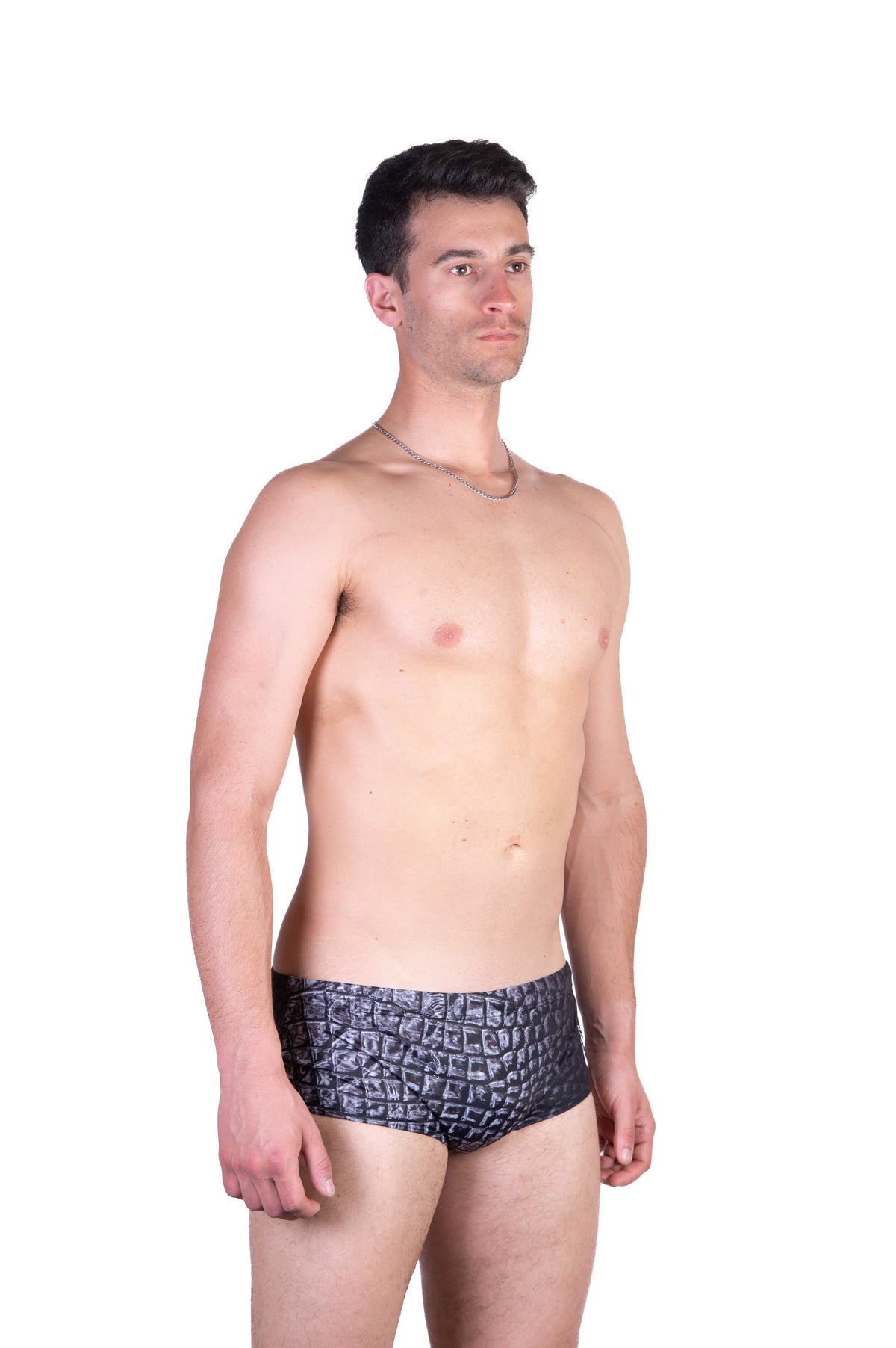OTSO Herren Badehose Trunk - Black Snake – Produktansicht 5