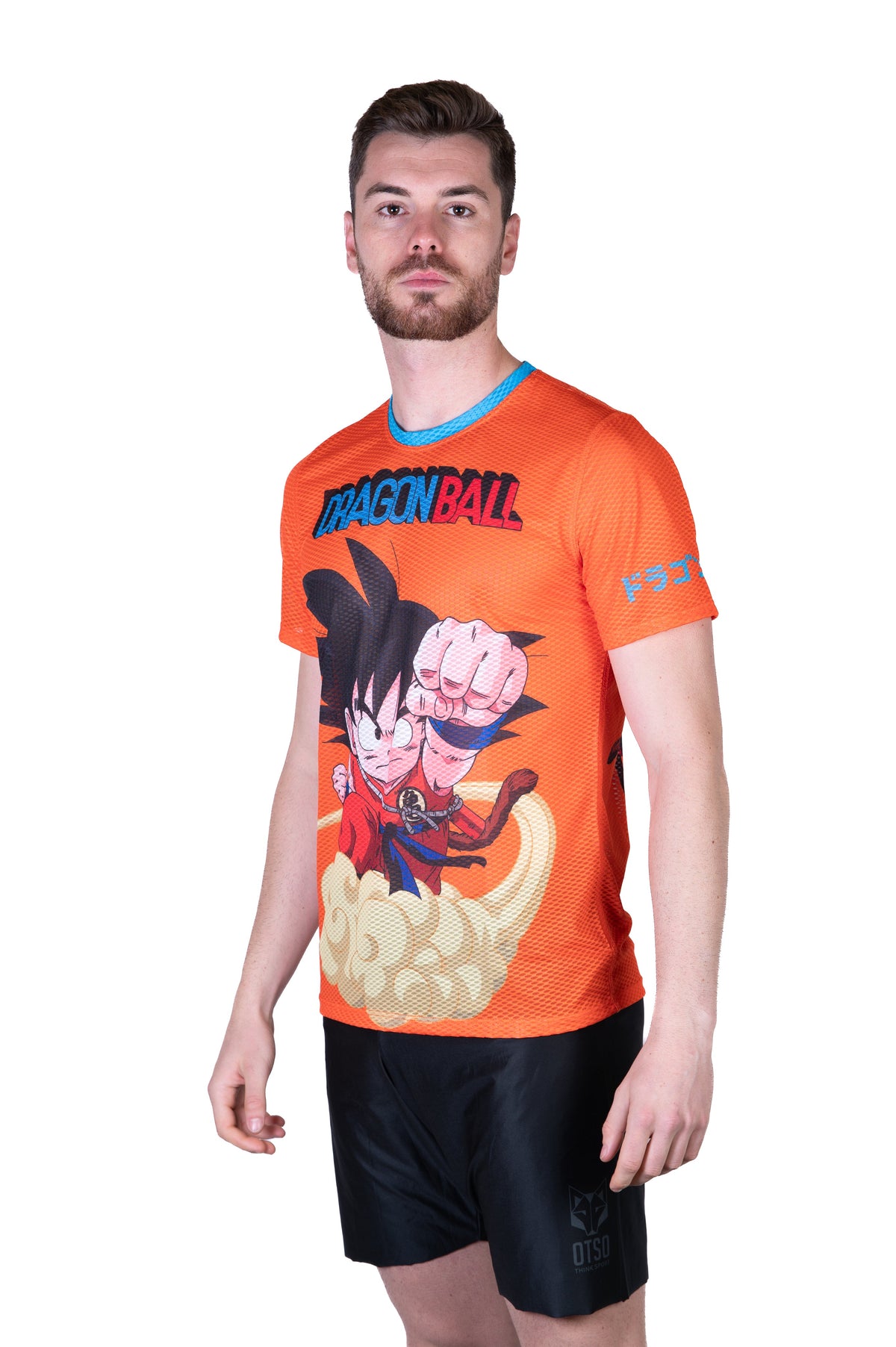OTSO Herren Kurzarm-Funktionsshirt - Dragon Ball Kintoun – Produktansicht 4