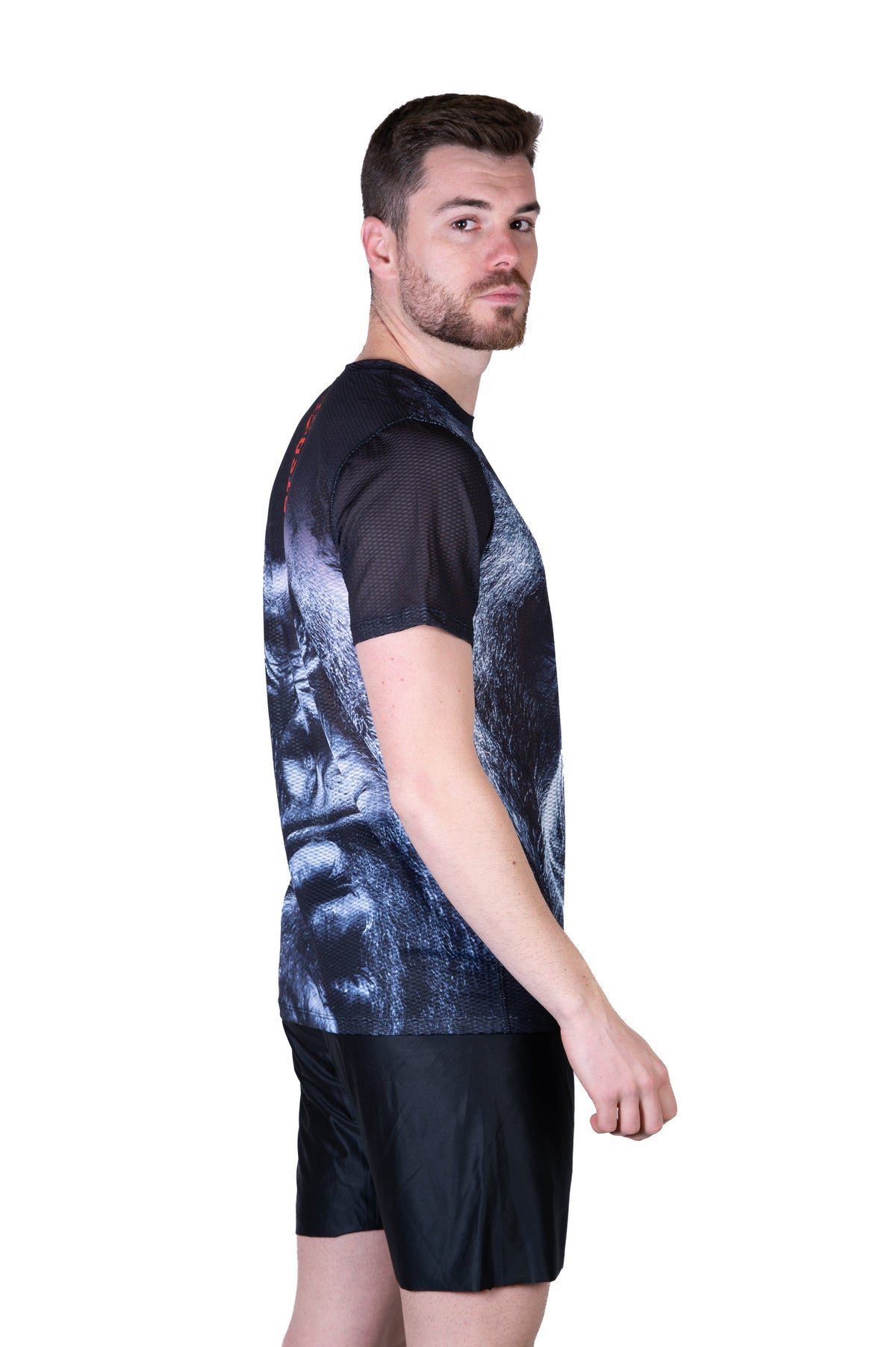 OTSO Herren Kurzarm-Funktionsshirt - Gorilla – Produktansicht 5