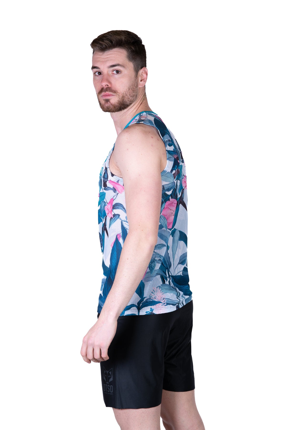 OTSO Herren Lauf-Tanktop - Garden – Produktansicht 6