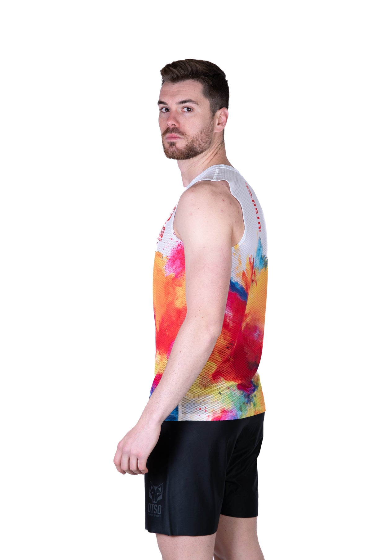 OTSO Herren Lauf-Tanktop - Colors – Produktansicht 6