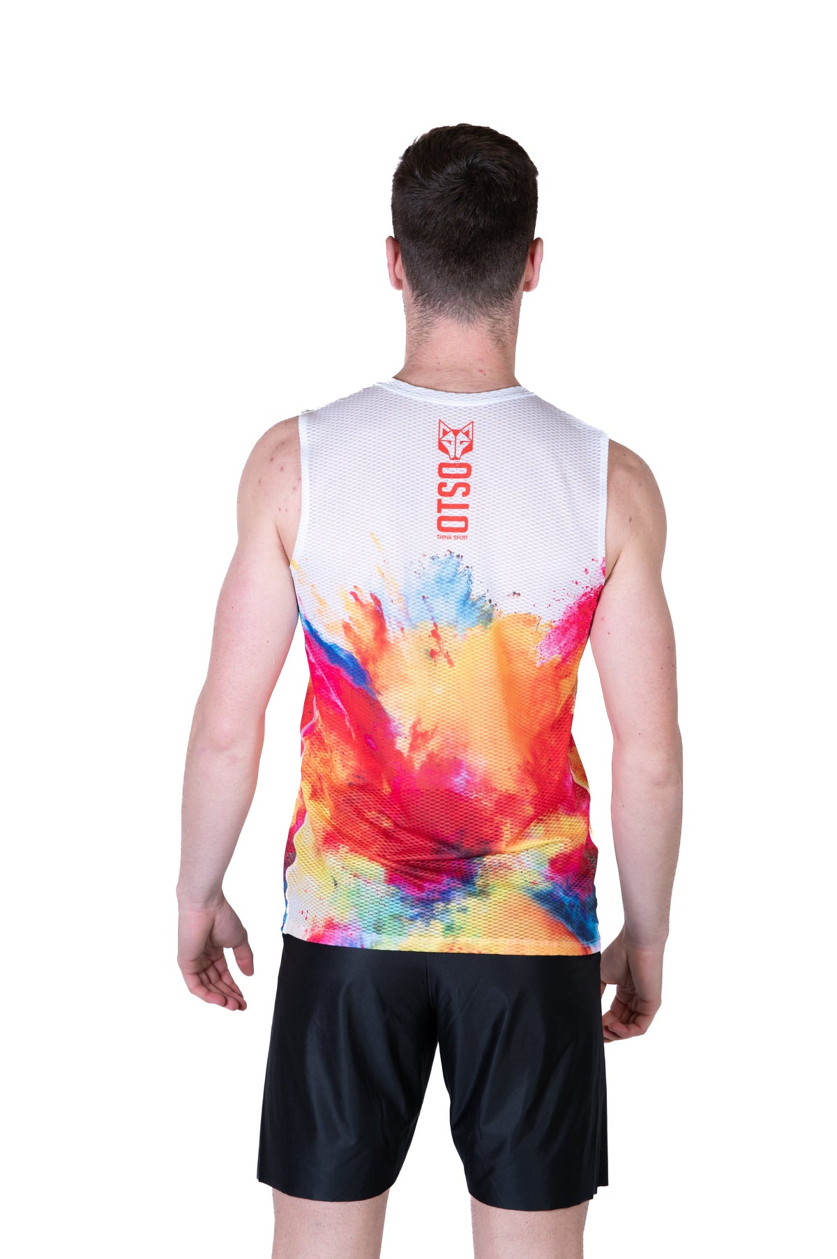 OTSO Herren Lauf-Tanktop - Colors – Produktansicht 7