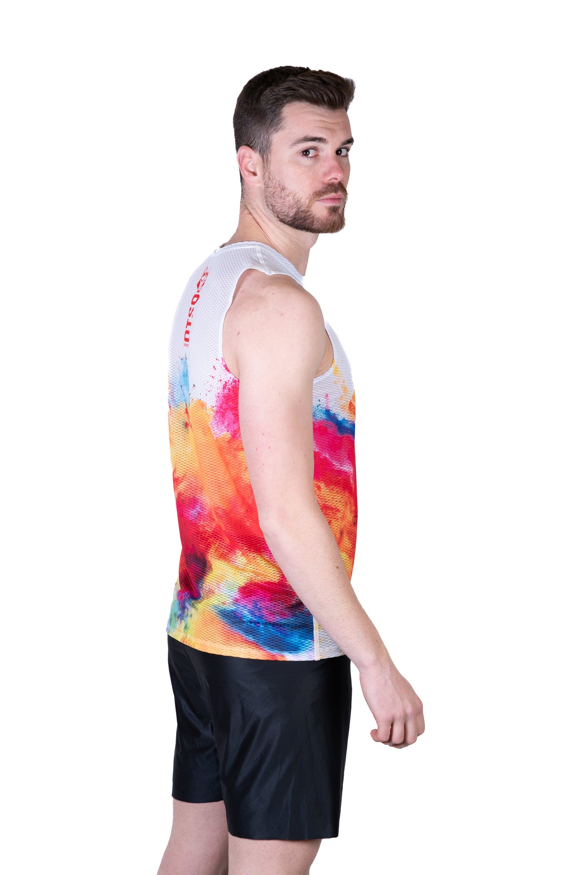 OTSO Herren Lauf-Tanktop - Colors – Produktansicht 5